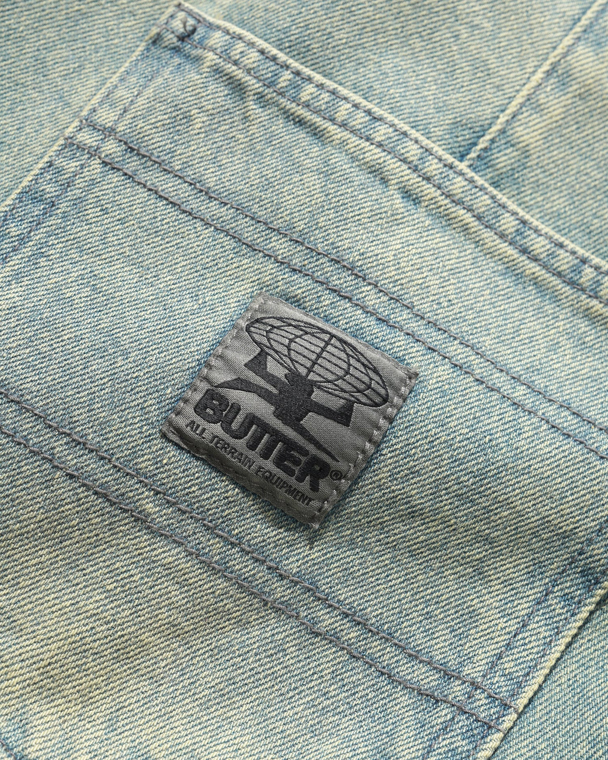 Wide Cut Denim Jeans