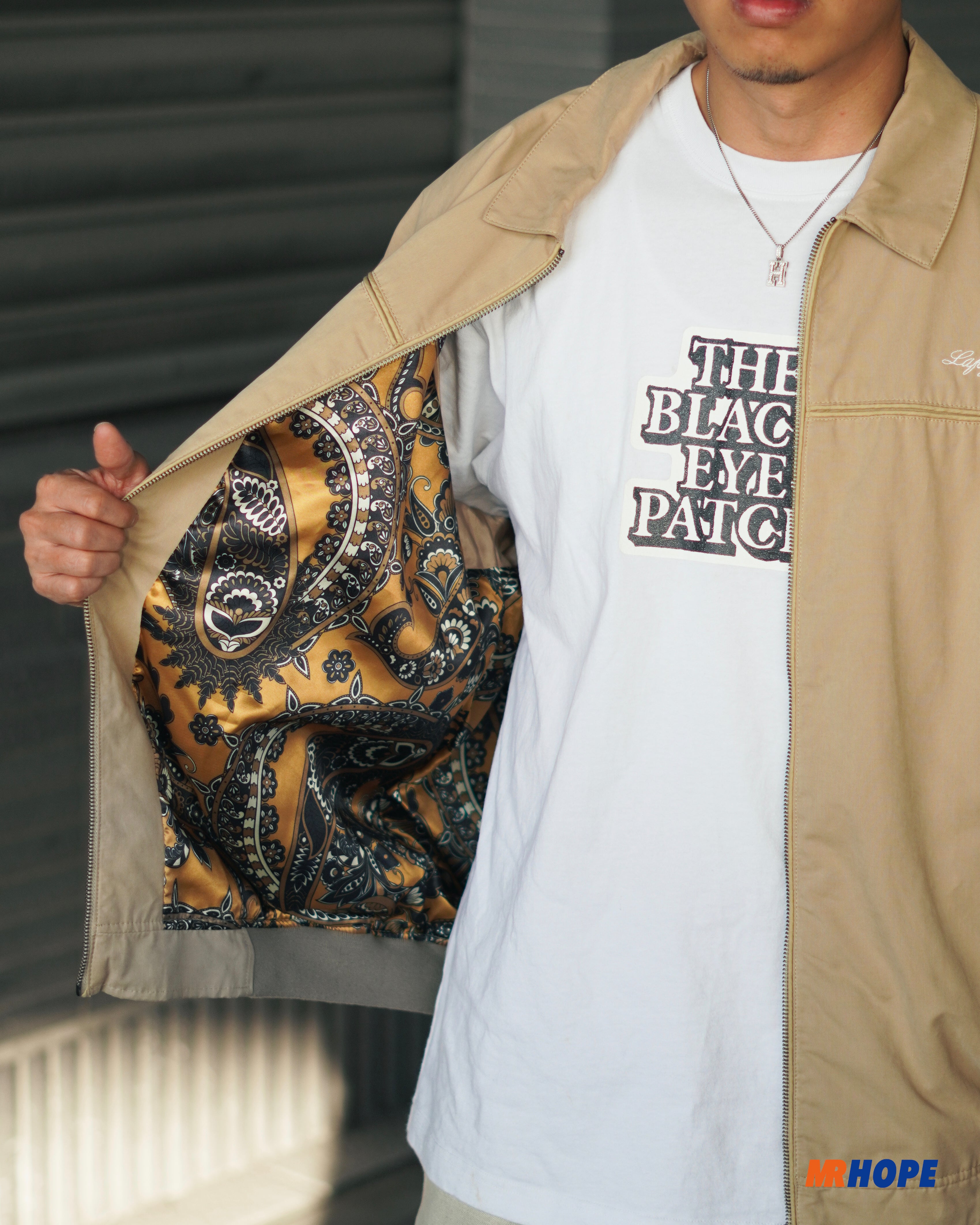 Paisley Lined Derby Jacket