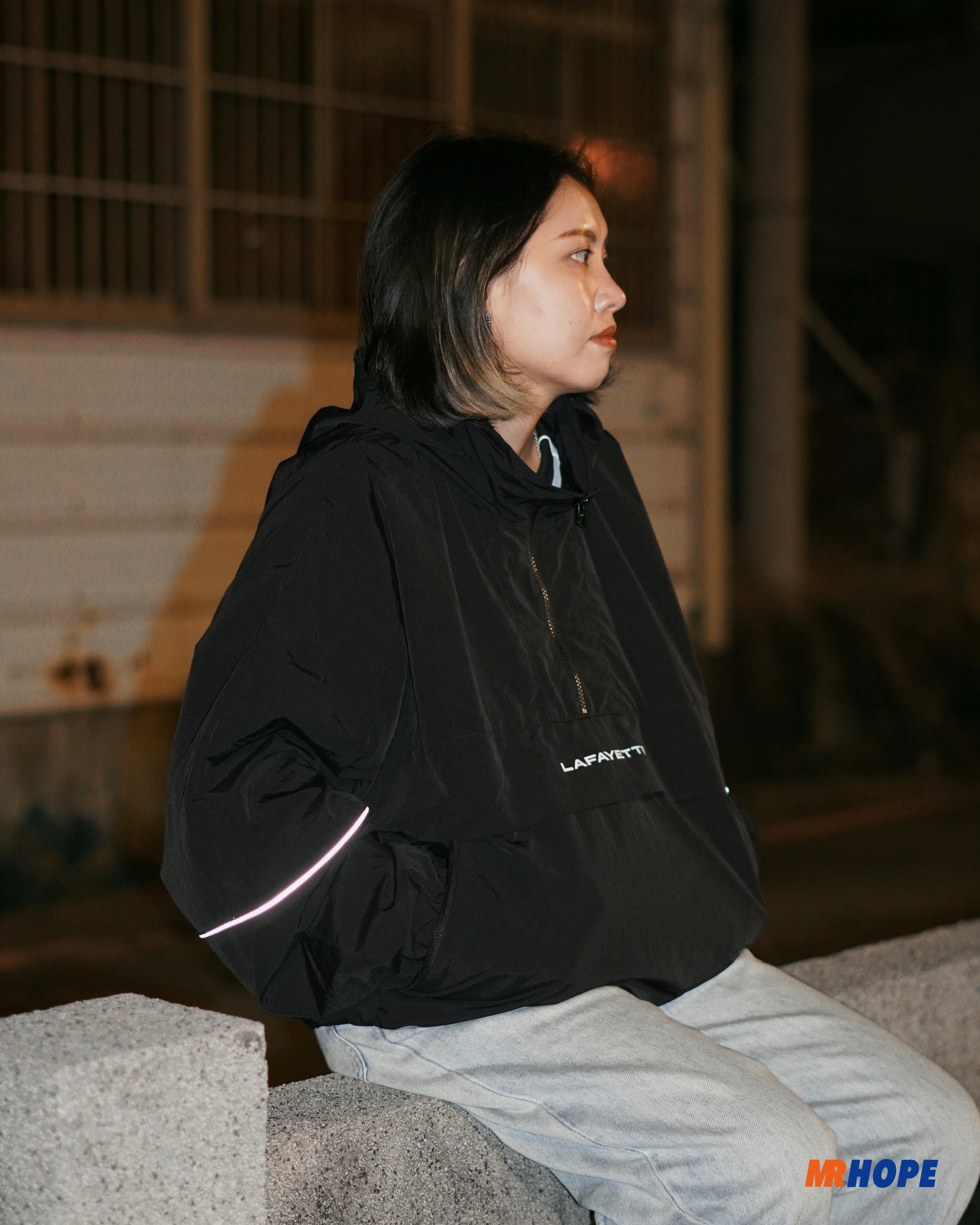 Night Army Anorak Track Jacket