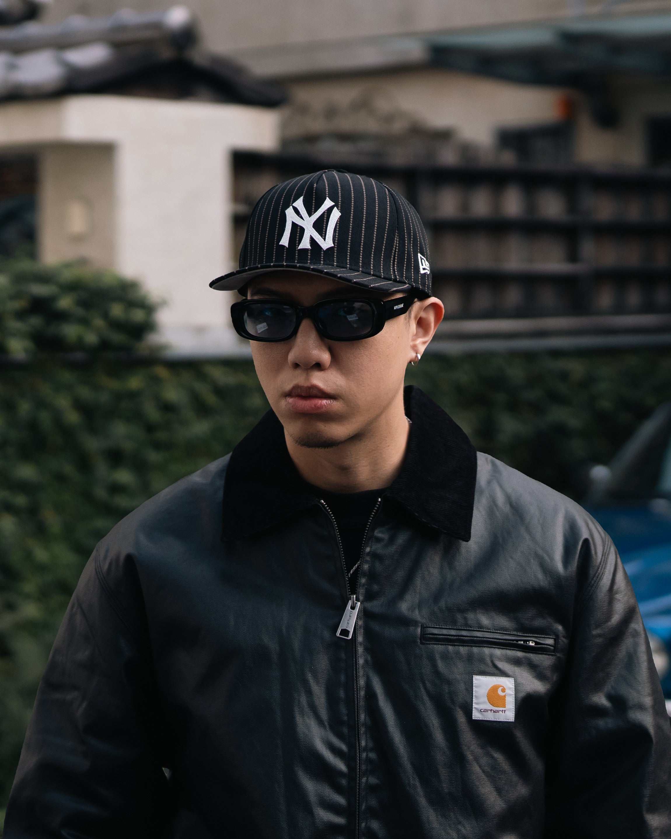 Pinstripe 9Forty M-Crown A Frame Snapback Hat