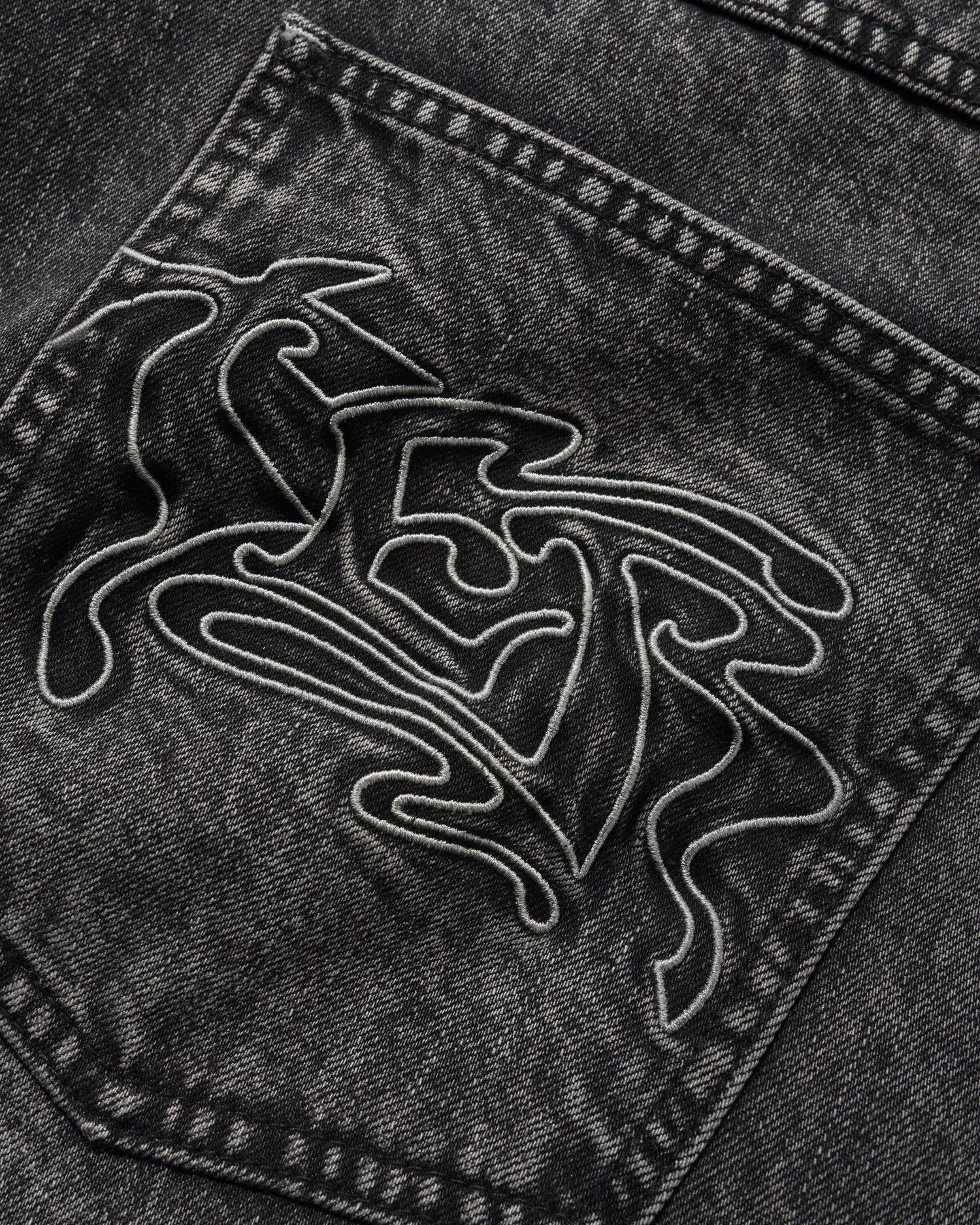 Drummer Baggy Denim Shorts