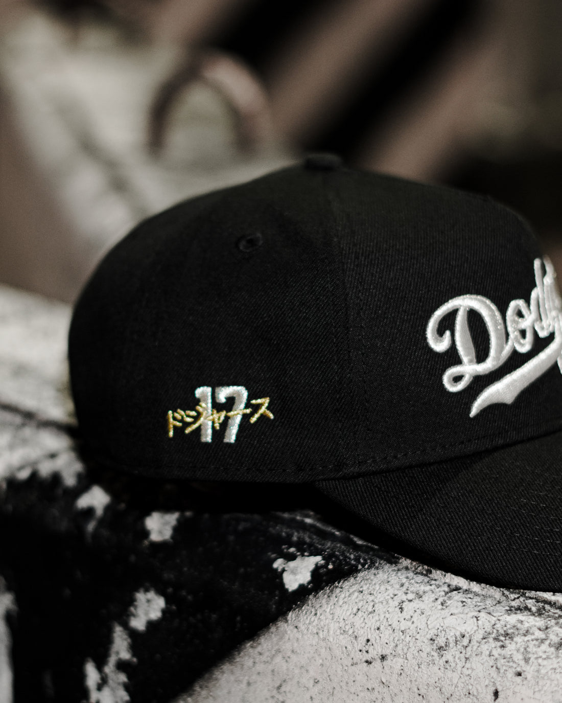 Los Angeles Dodgers Shohei Ohtani 17 Patch Script Snapback Hat 9Forty "A-Frame"