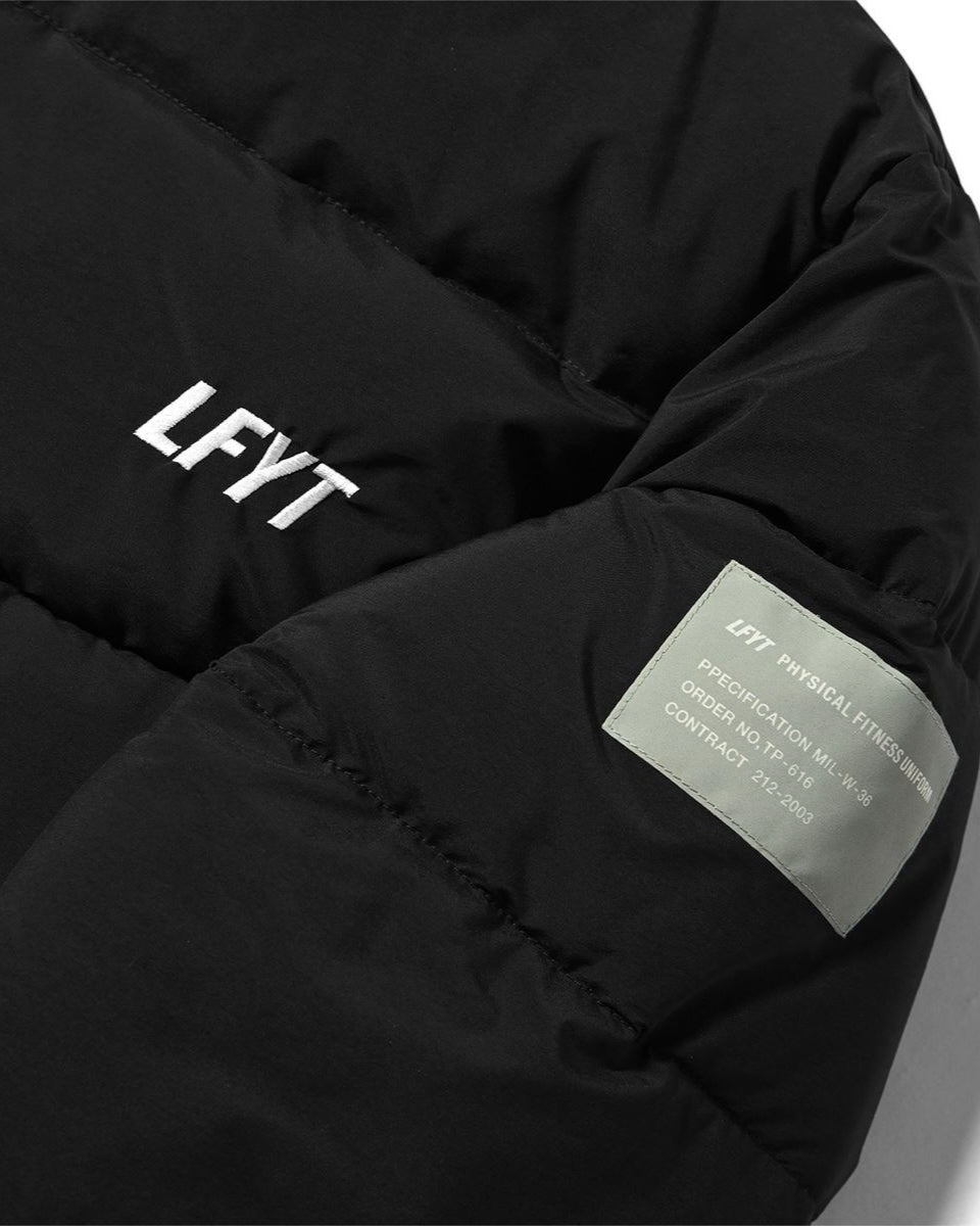 Corduroy Collar puffer Jacket