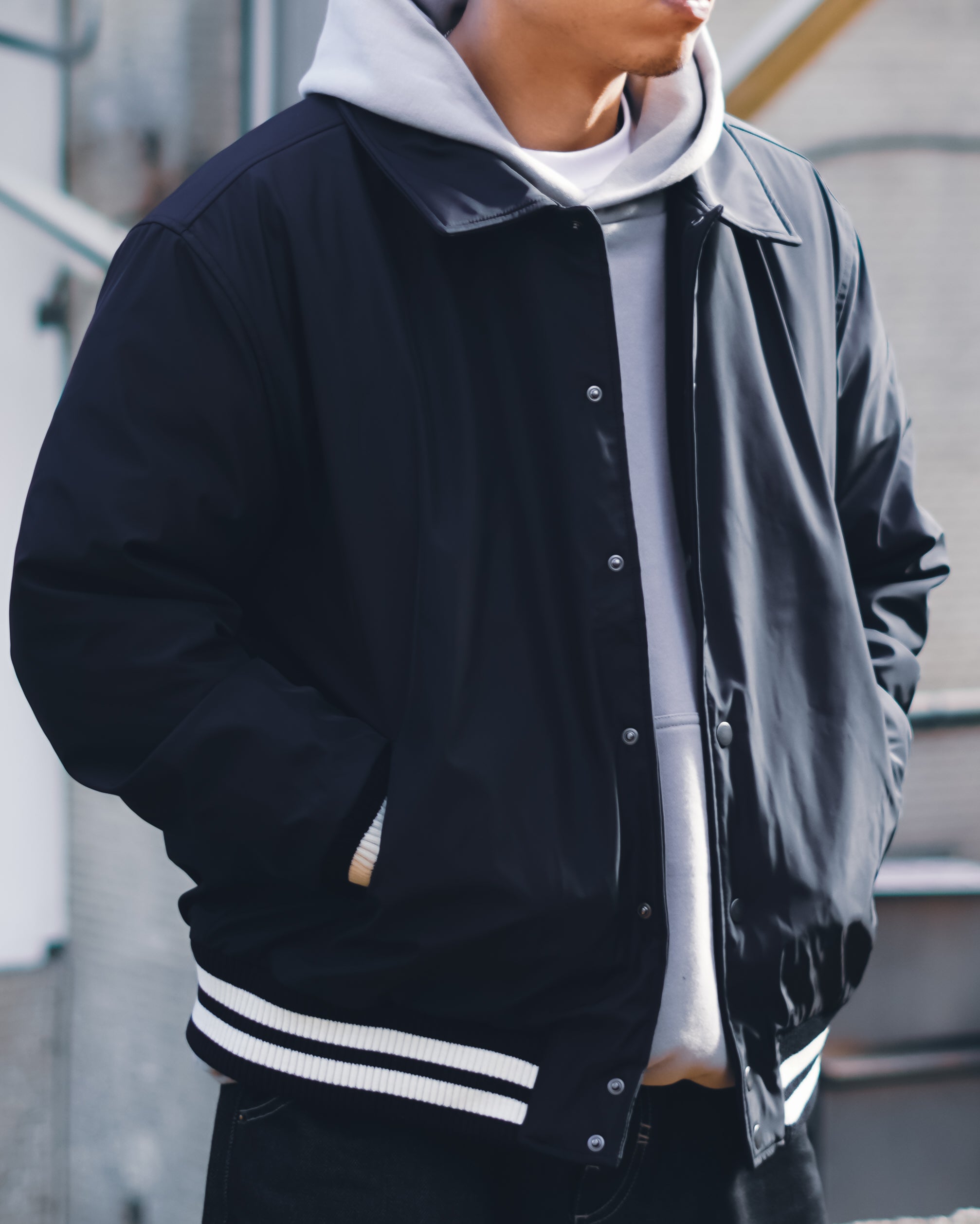 Collared Varsity Jacket