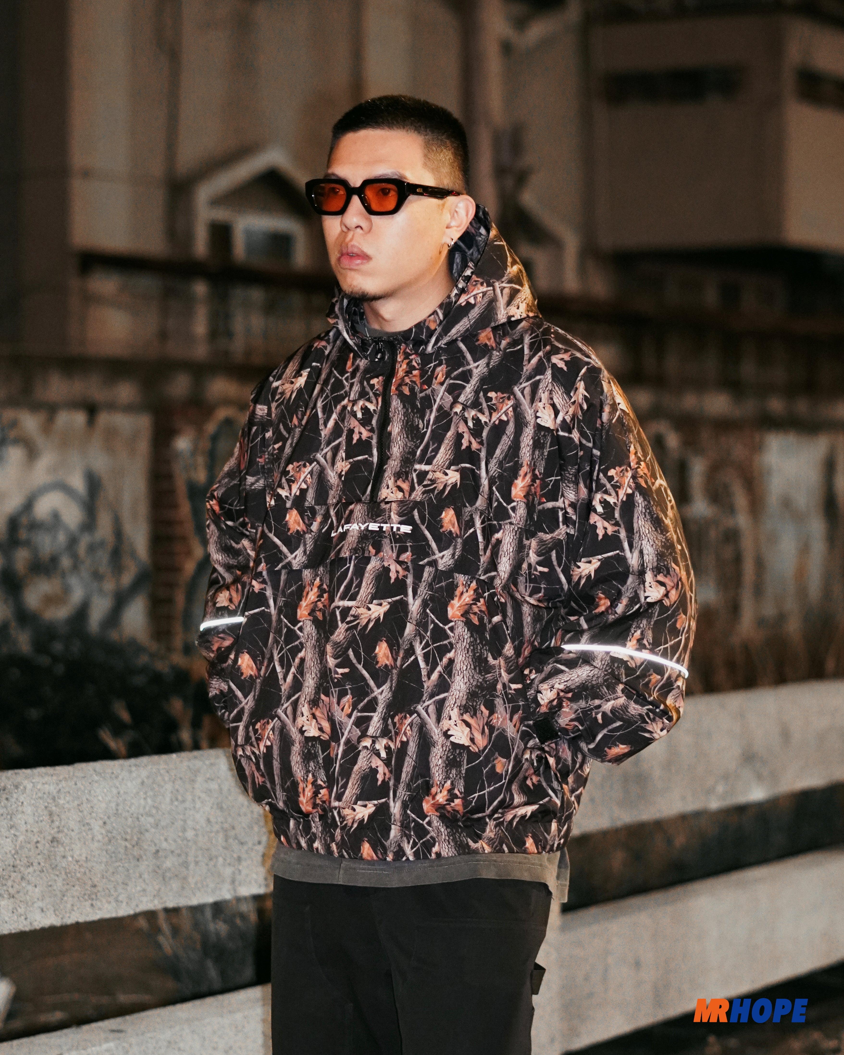 Night Army Anorak Track Jacket
