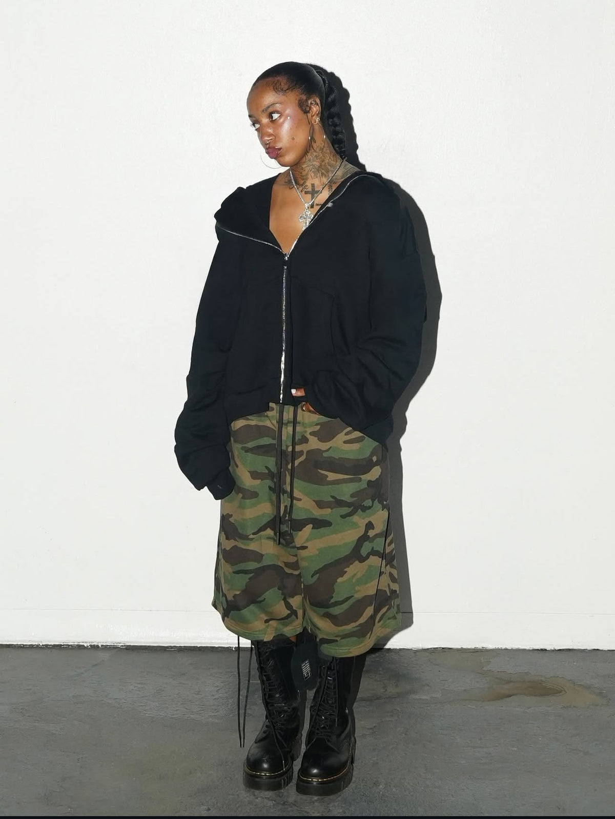 Baggy Fleece Shorts