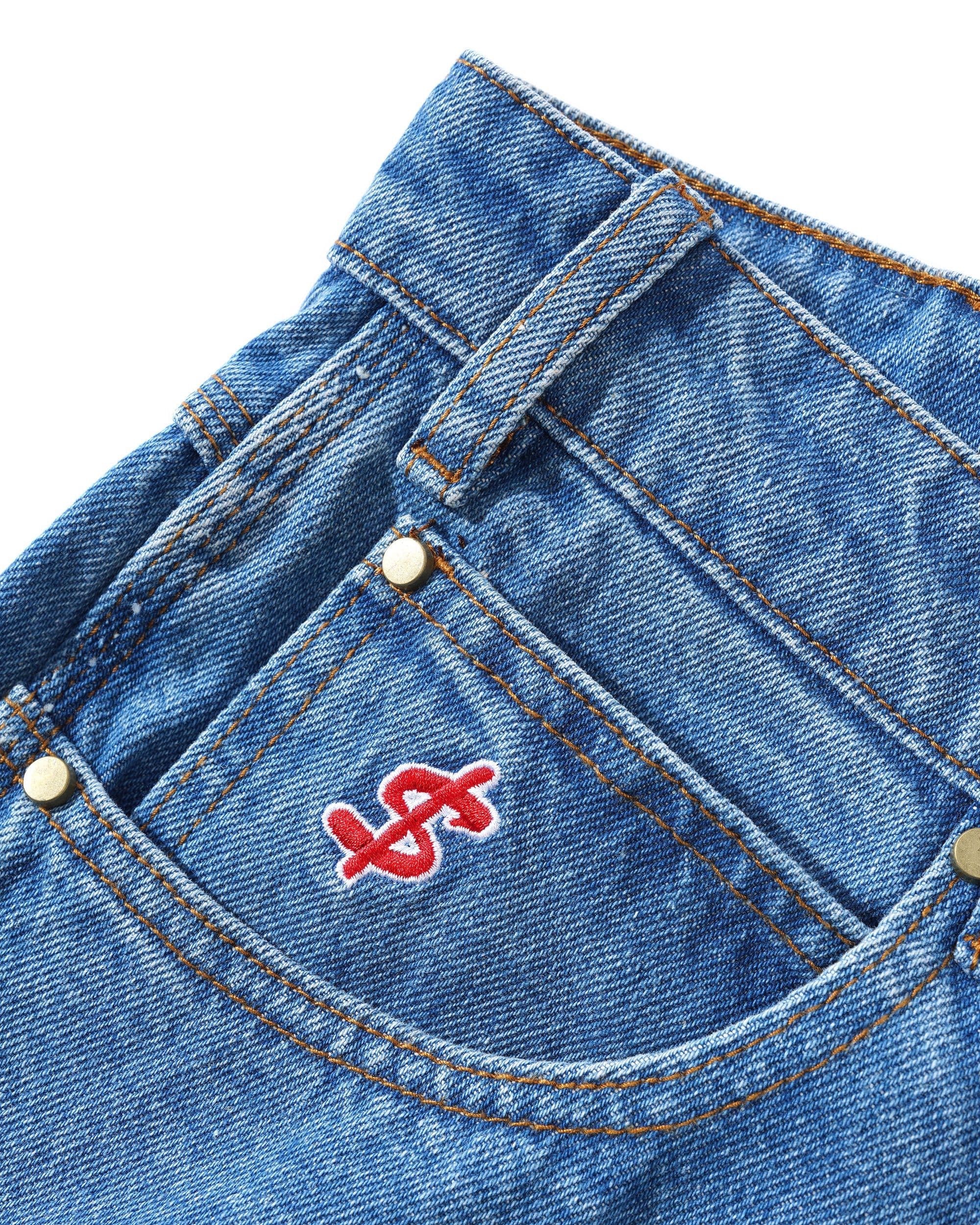 Logo Denim Shorts -🚨7/23(四)晚間20:00準時開賣