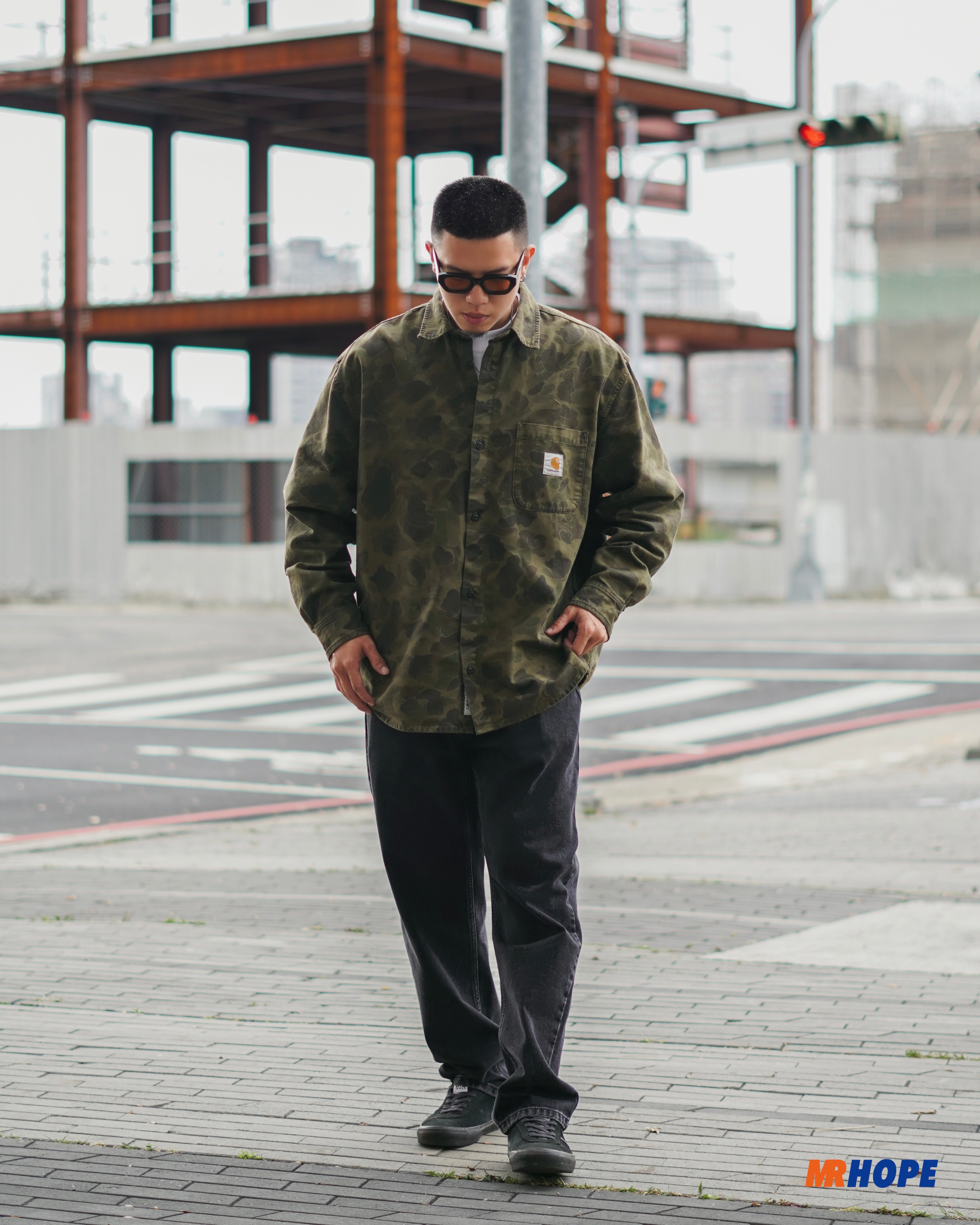 Newel Pant-Black Stone Washed