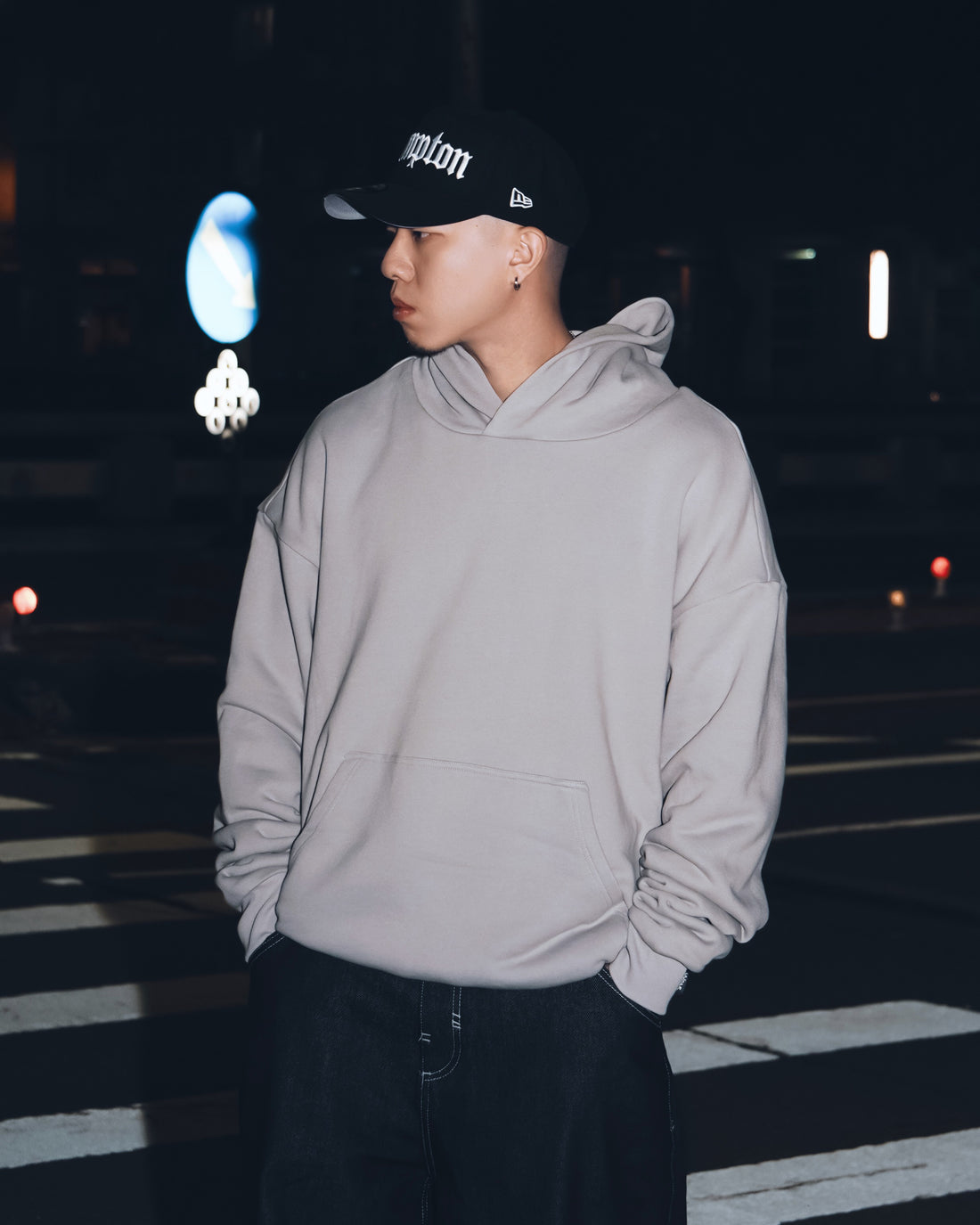 Garment Dye Double Layer Hoodie