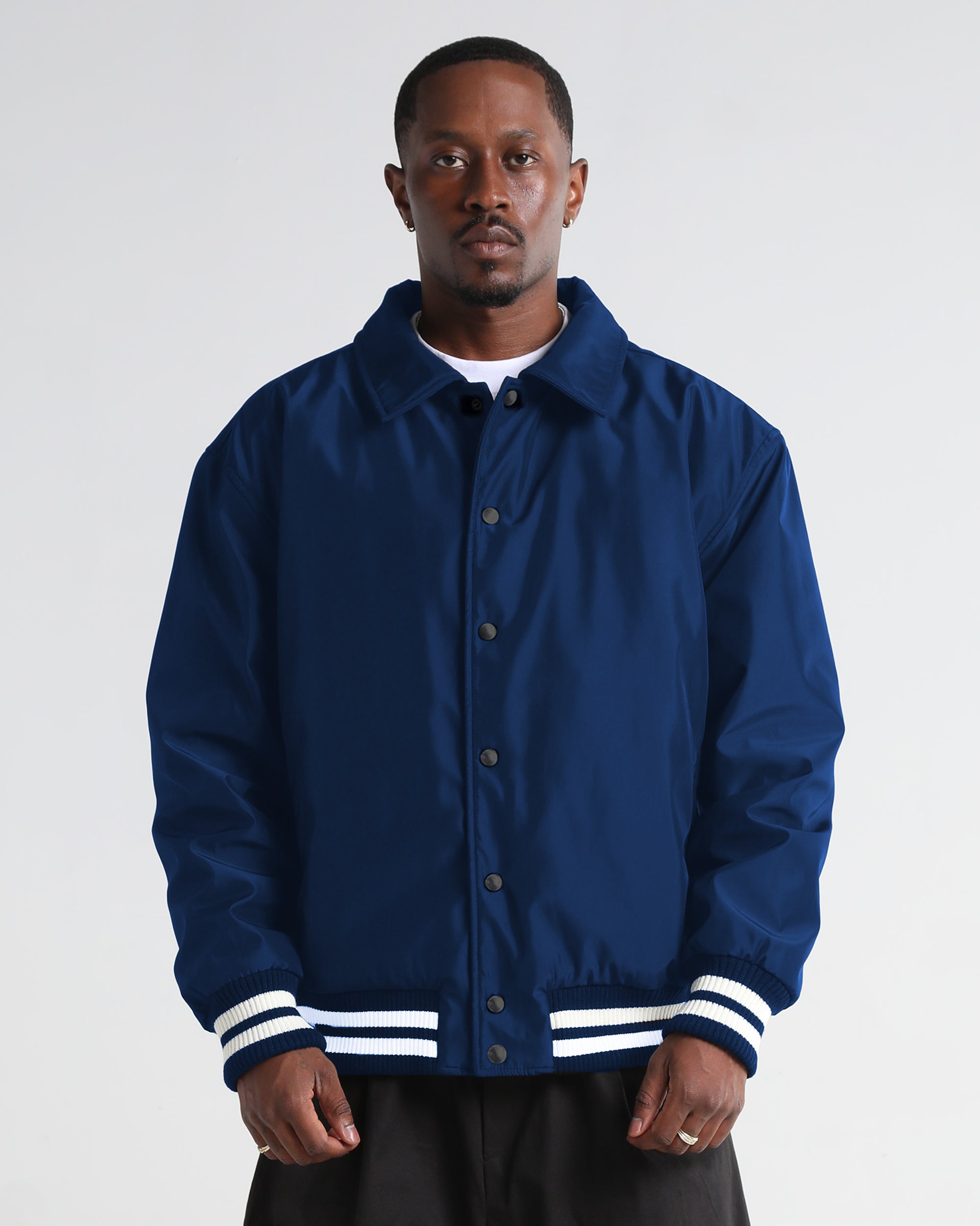 Collared Varsity Jacket