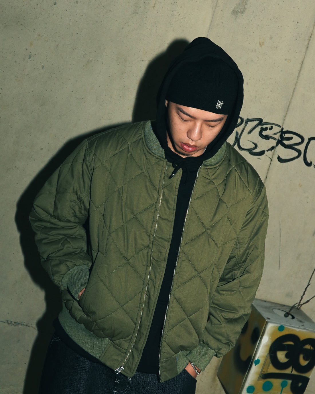 Diamond Quilted Jacket