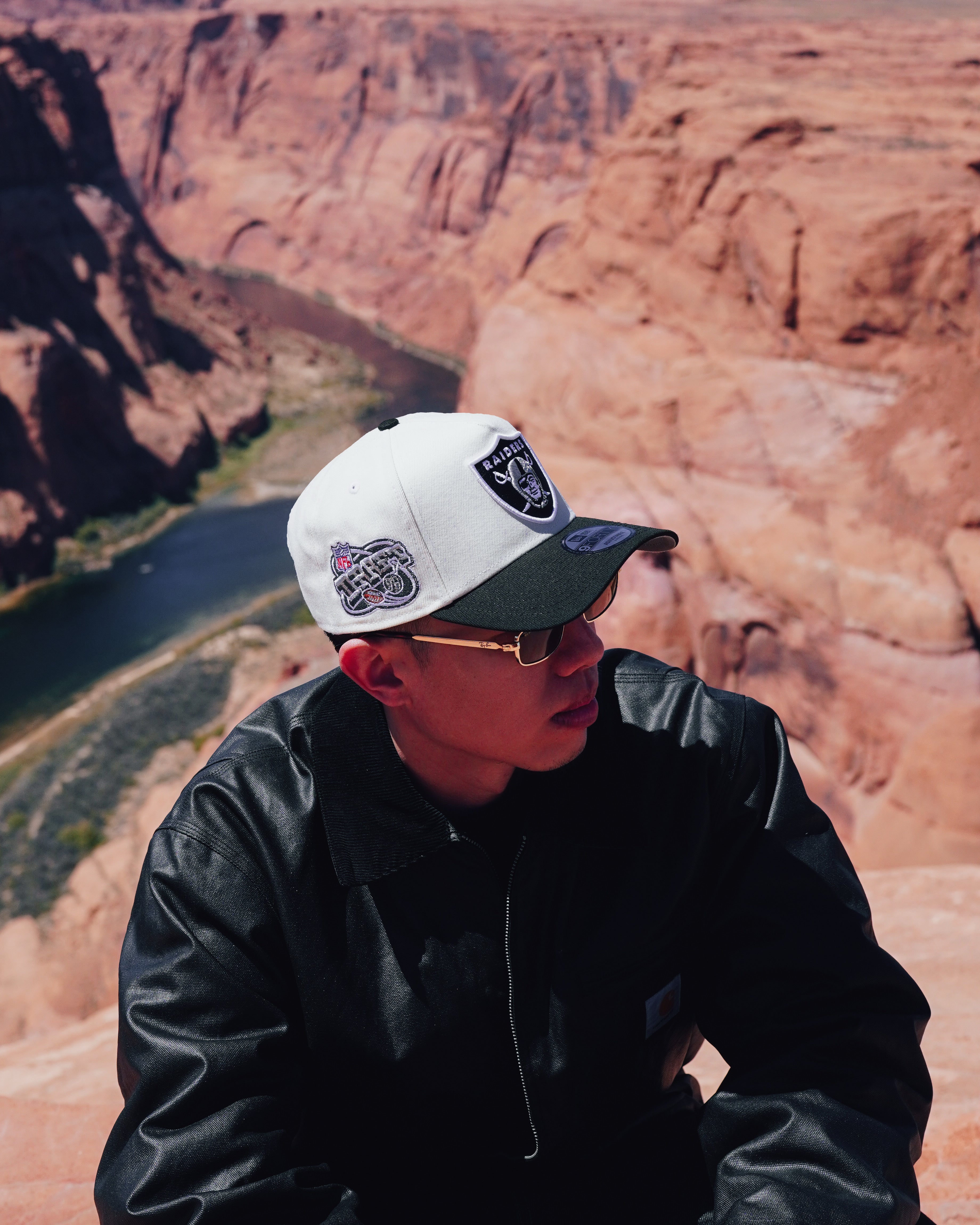 Las Vegas Raiders Draft 1998 Two Tone A Frame 9Forty Snapback Hat