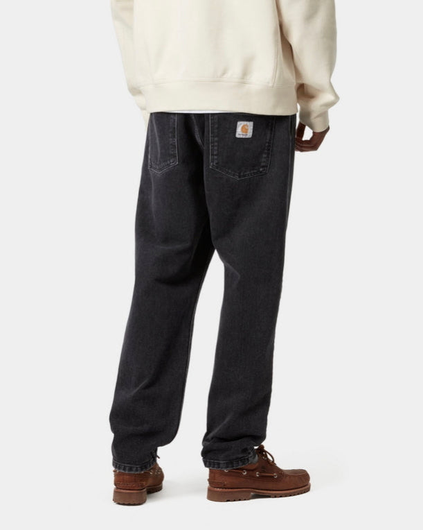 Newel Pant-Black Stone Washed