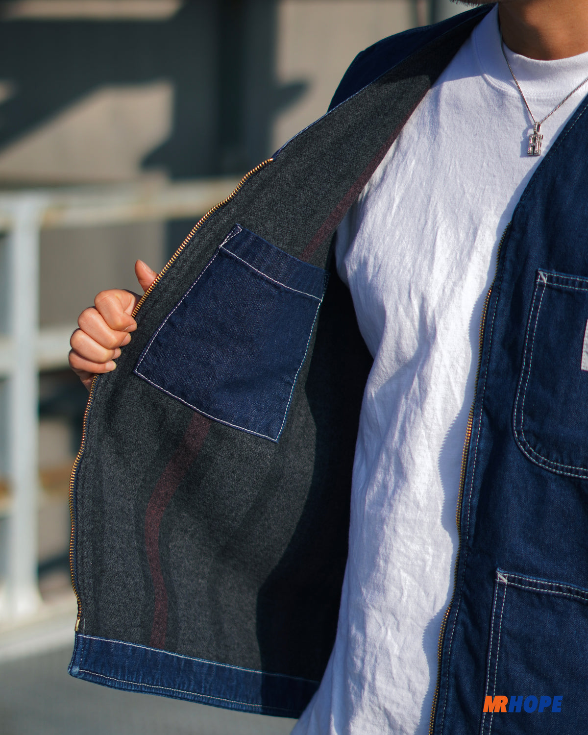 Chore Vest (Denim)