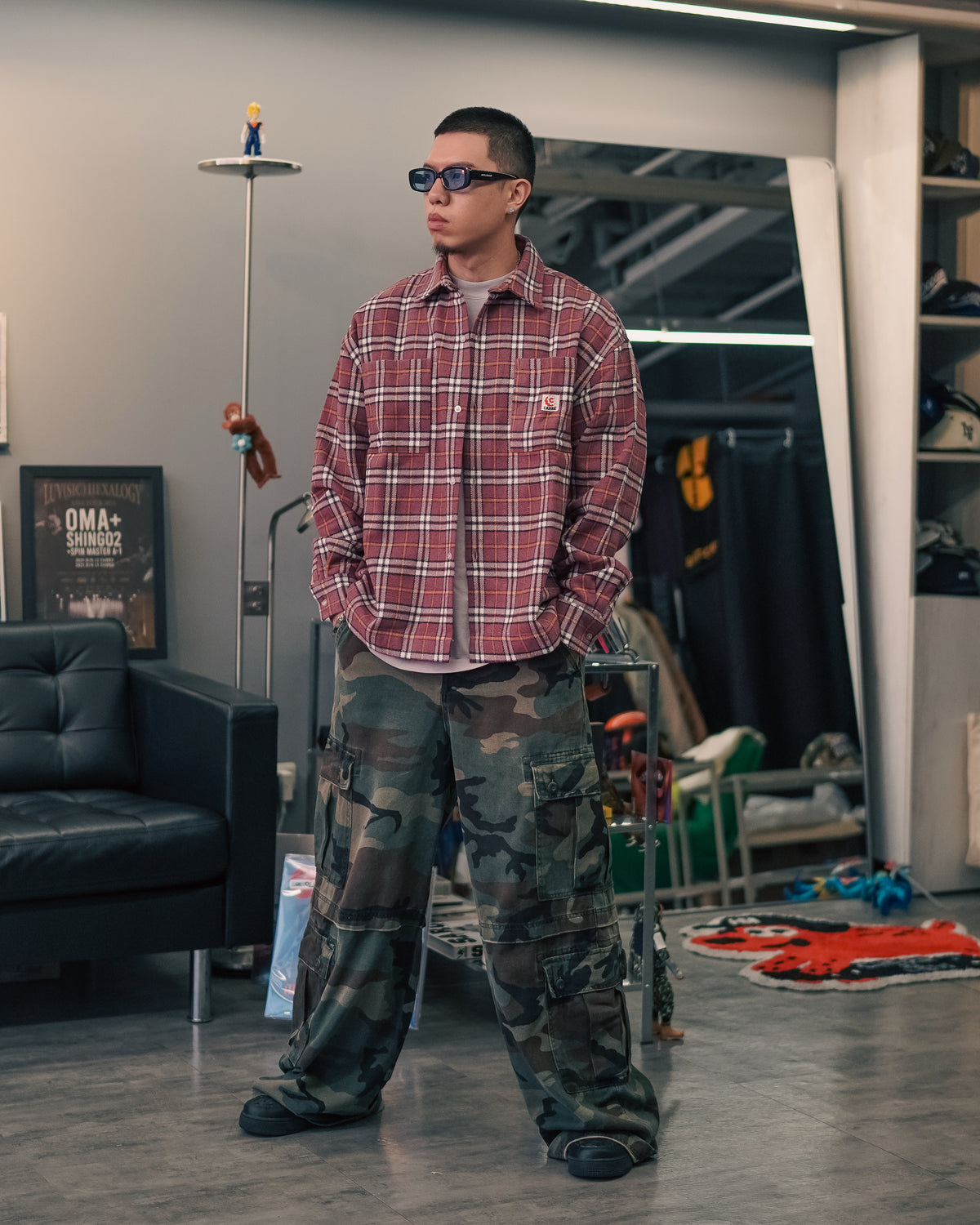 Workwear Long Sleeve Button Up Shirt -🚨10/21(三)晚間20:00準時開賣