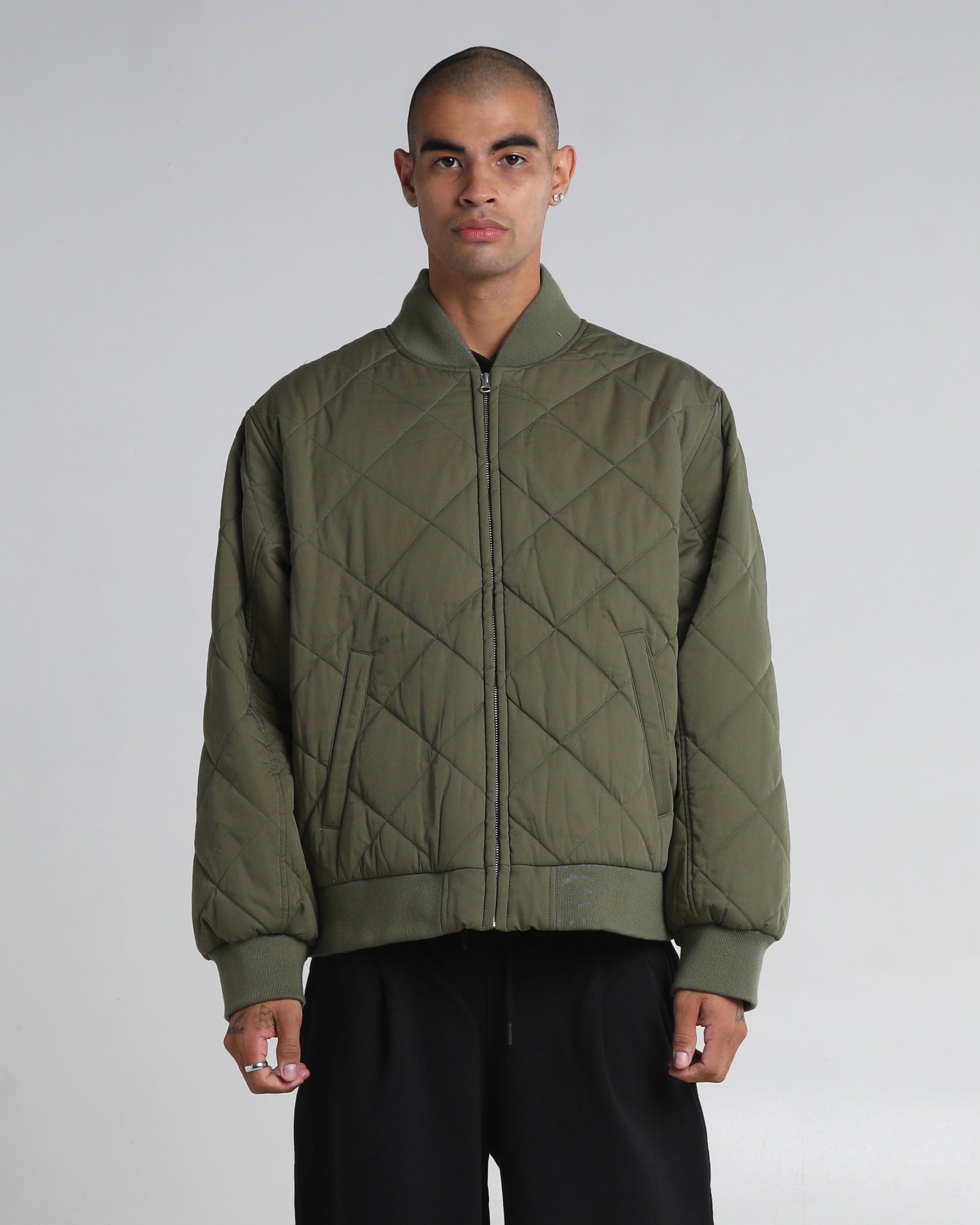 Diamond Quilted Jacket