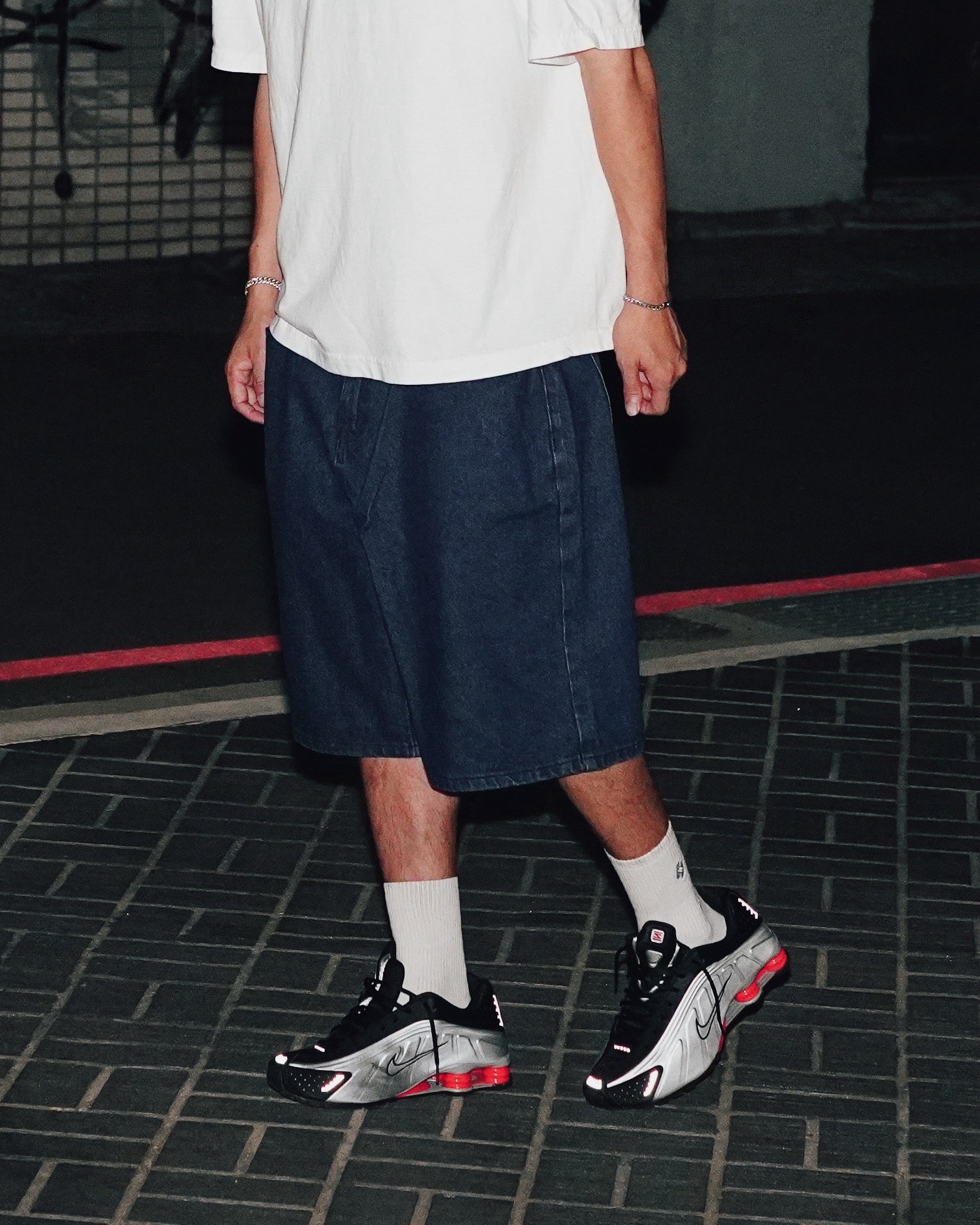 Baggy Denim Shorts