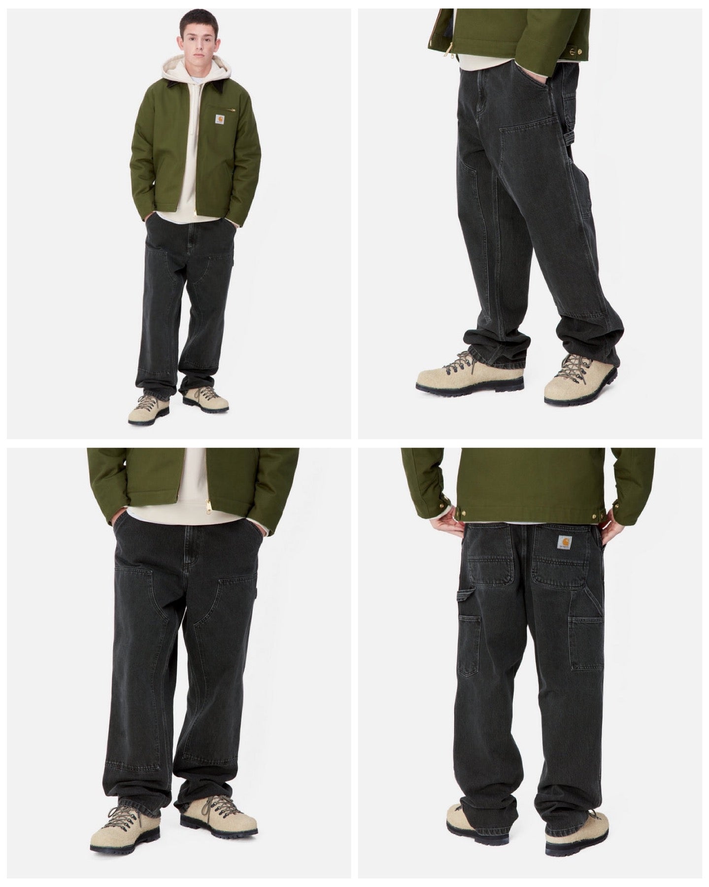 Double Knee Pant-Denim