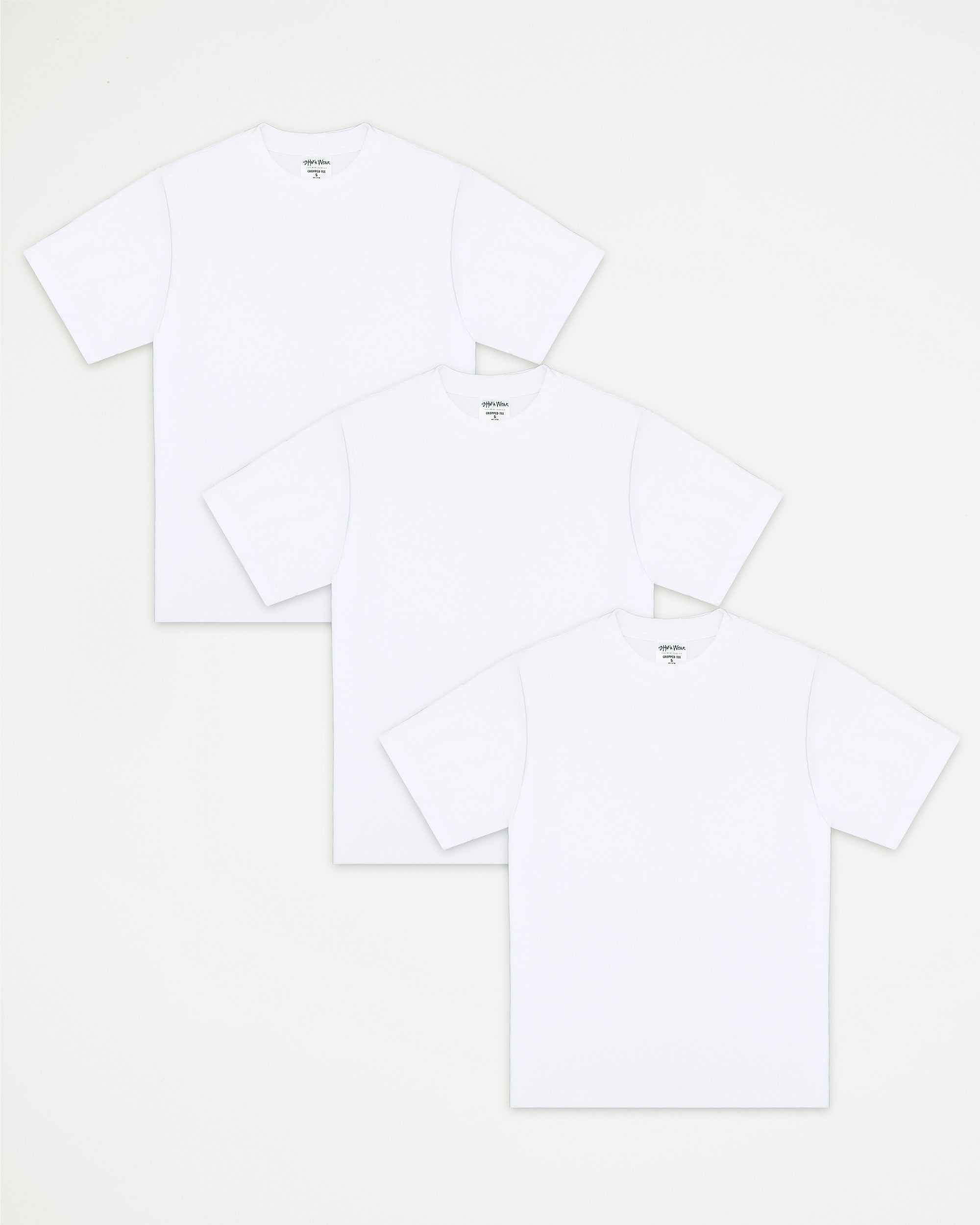 Cropped Tee 3Pack