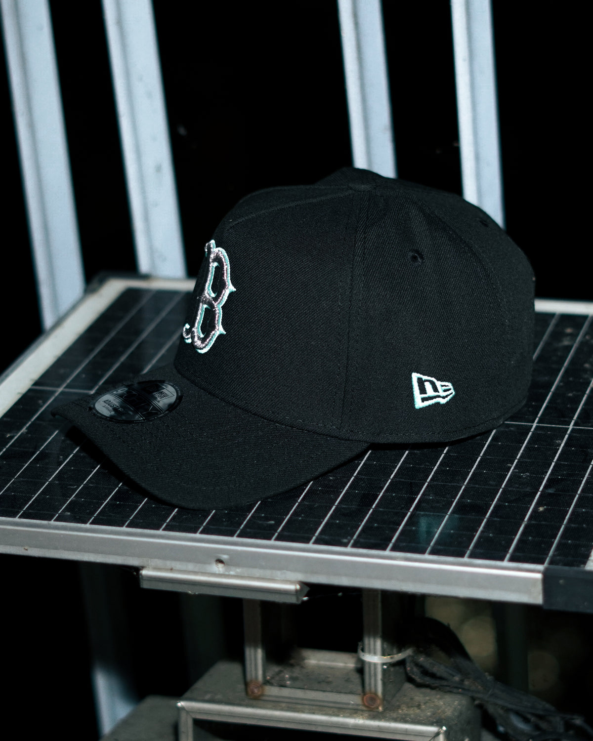 Mint Black Prime Edition 9Forty "A-Frame" Snapback Hat