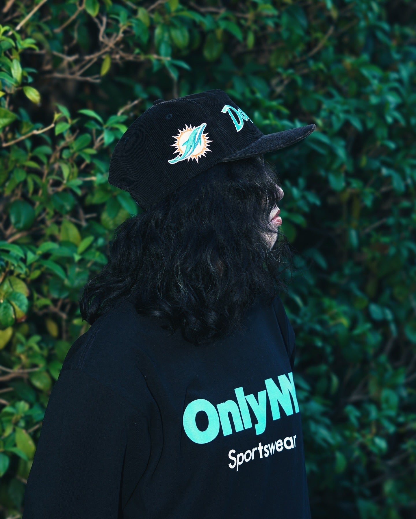 Miami Dophins & Las Vegas Raiders “Wash Black” Snapback