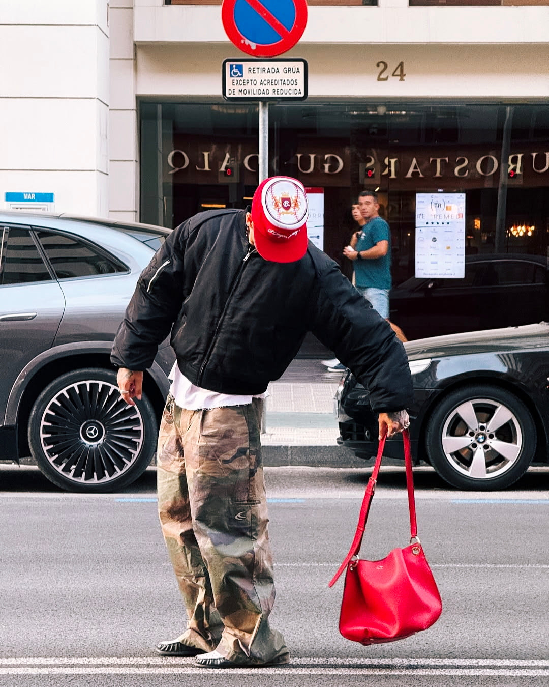 Flat Top Embroidered Corduroy Patchwork Baseball Cap
