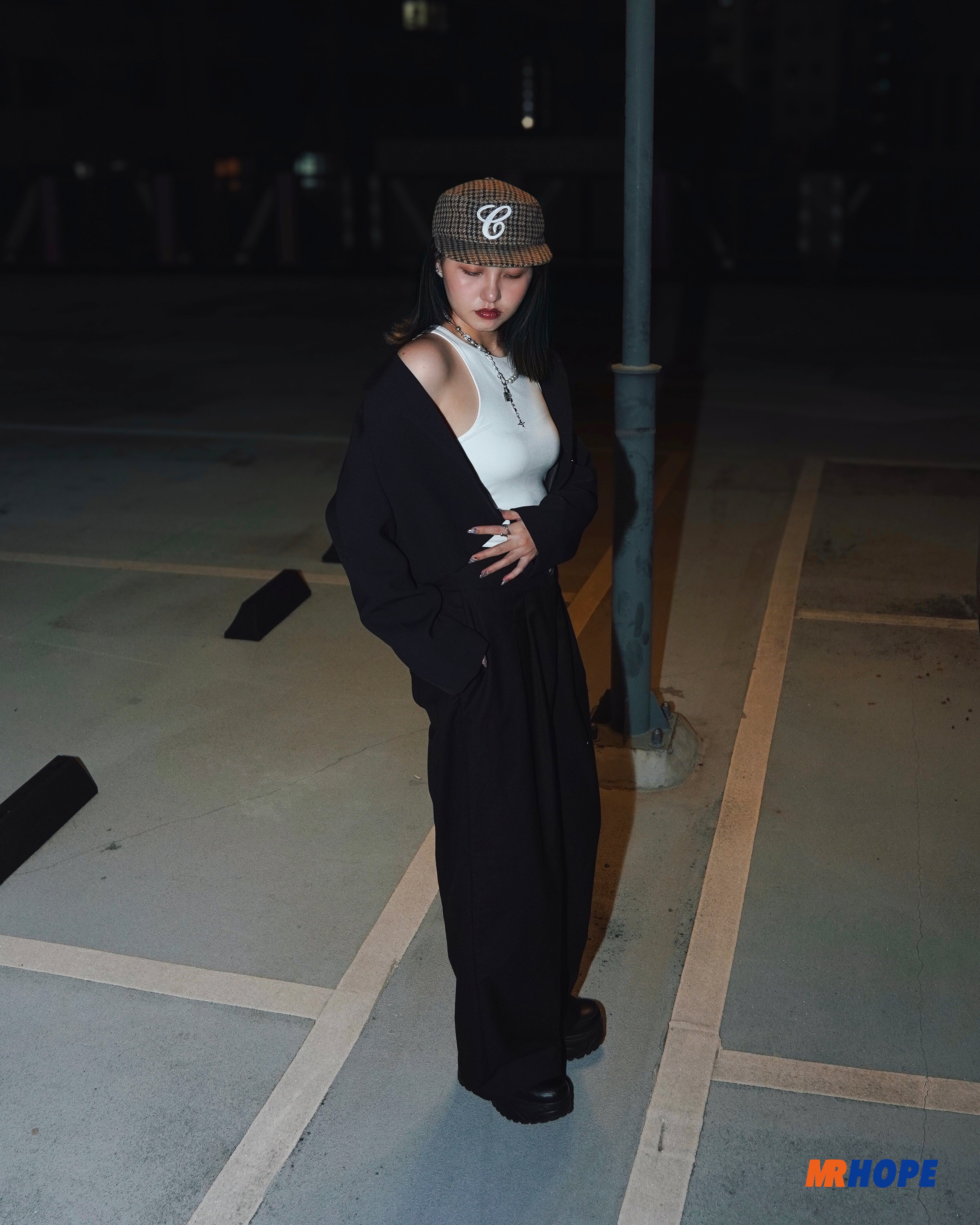 Flat Brimmed Baseball Cap (Pillbox Cap)