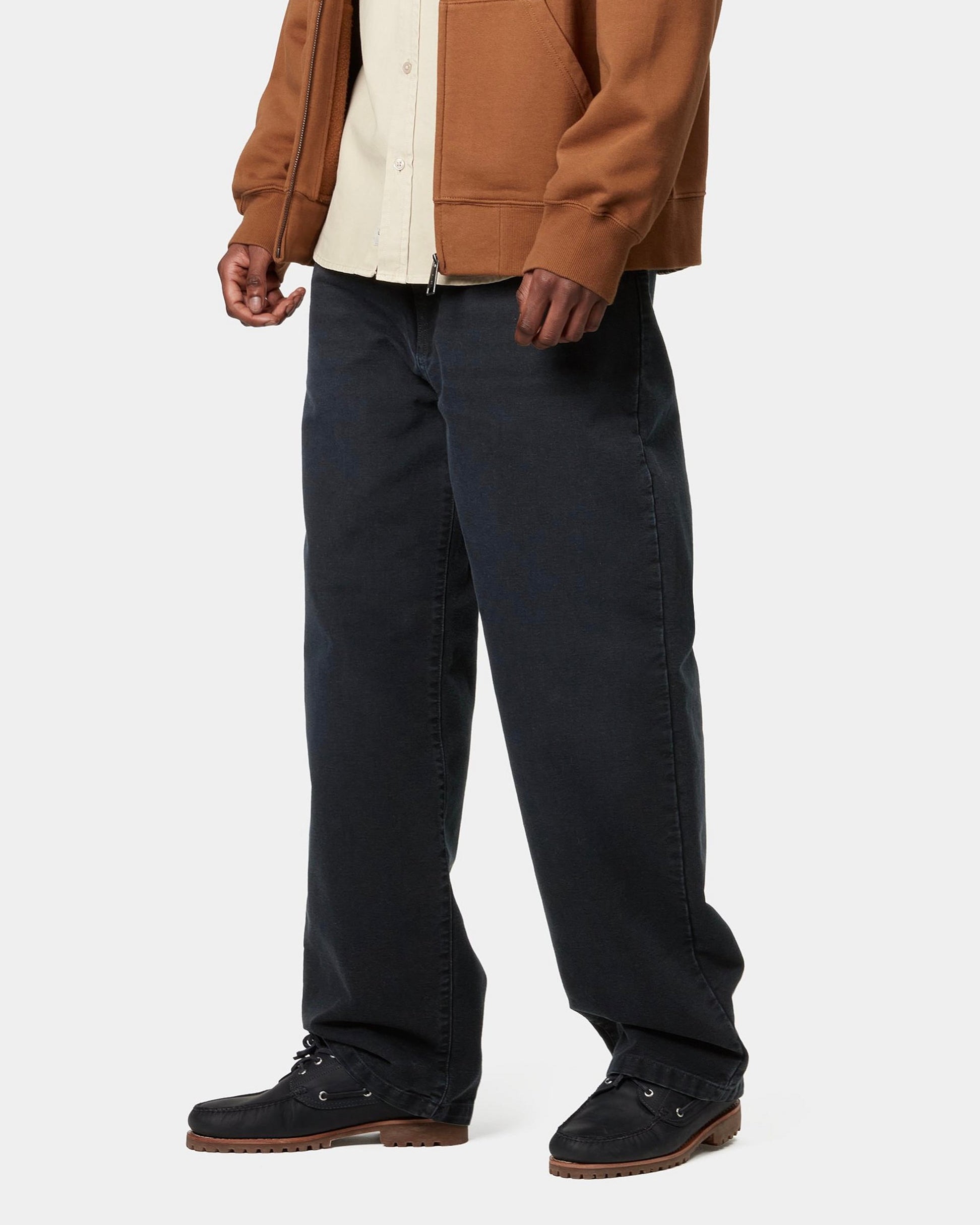 LANDON PANT-Denim Stone Black