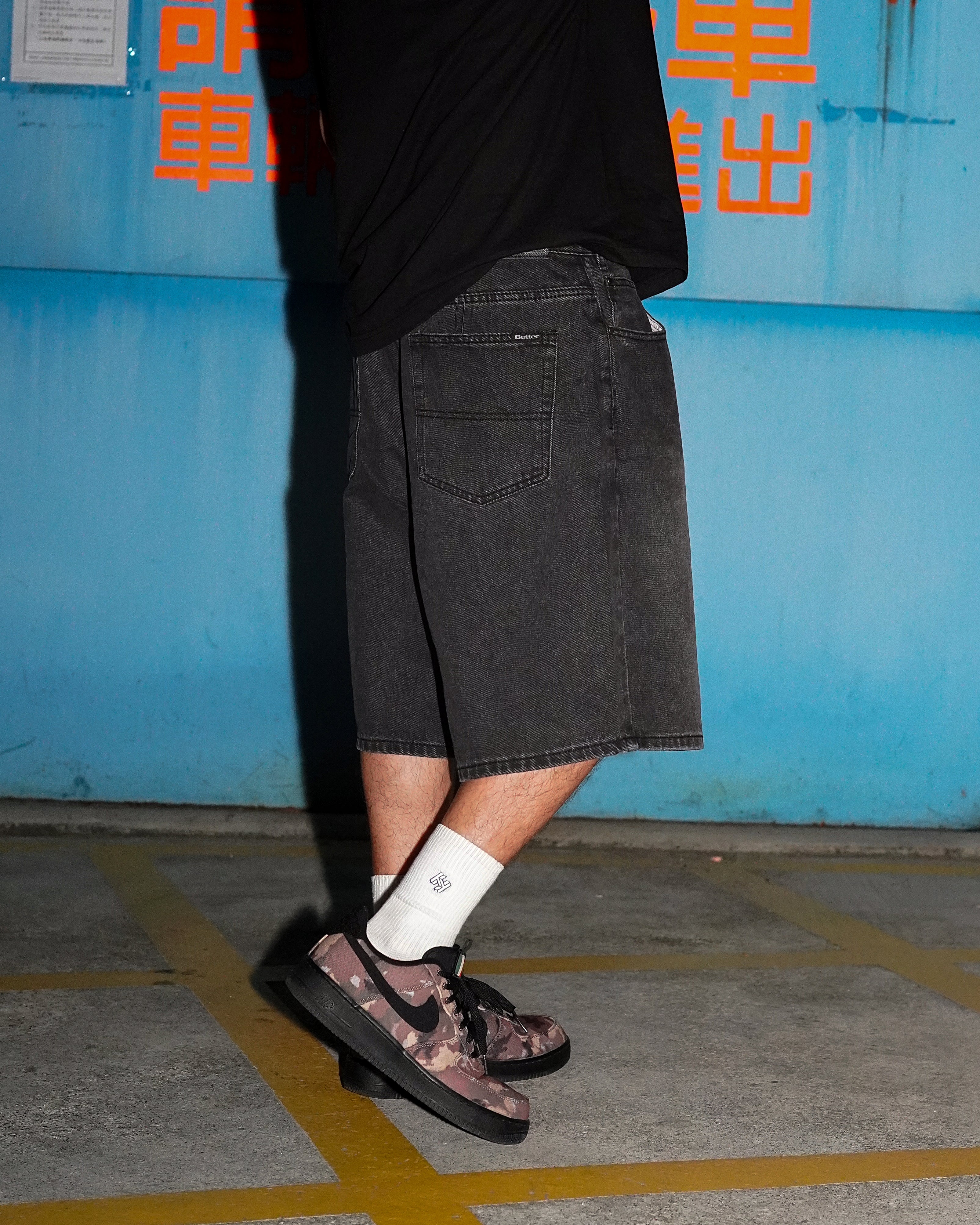 Baggy Denim Shorts