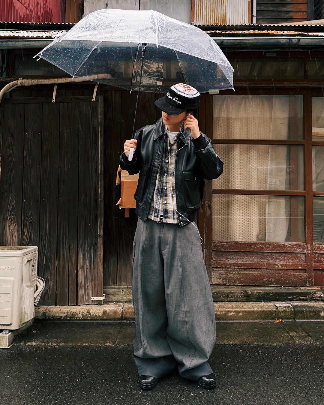 Flat Top Embroidered Corduroy Patchwork Baseball Cap