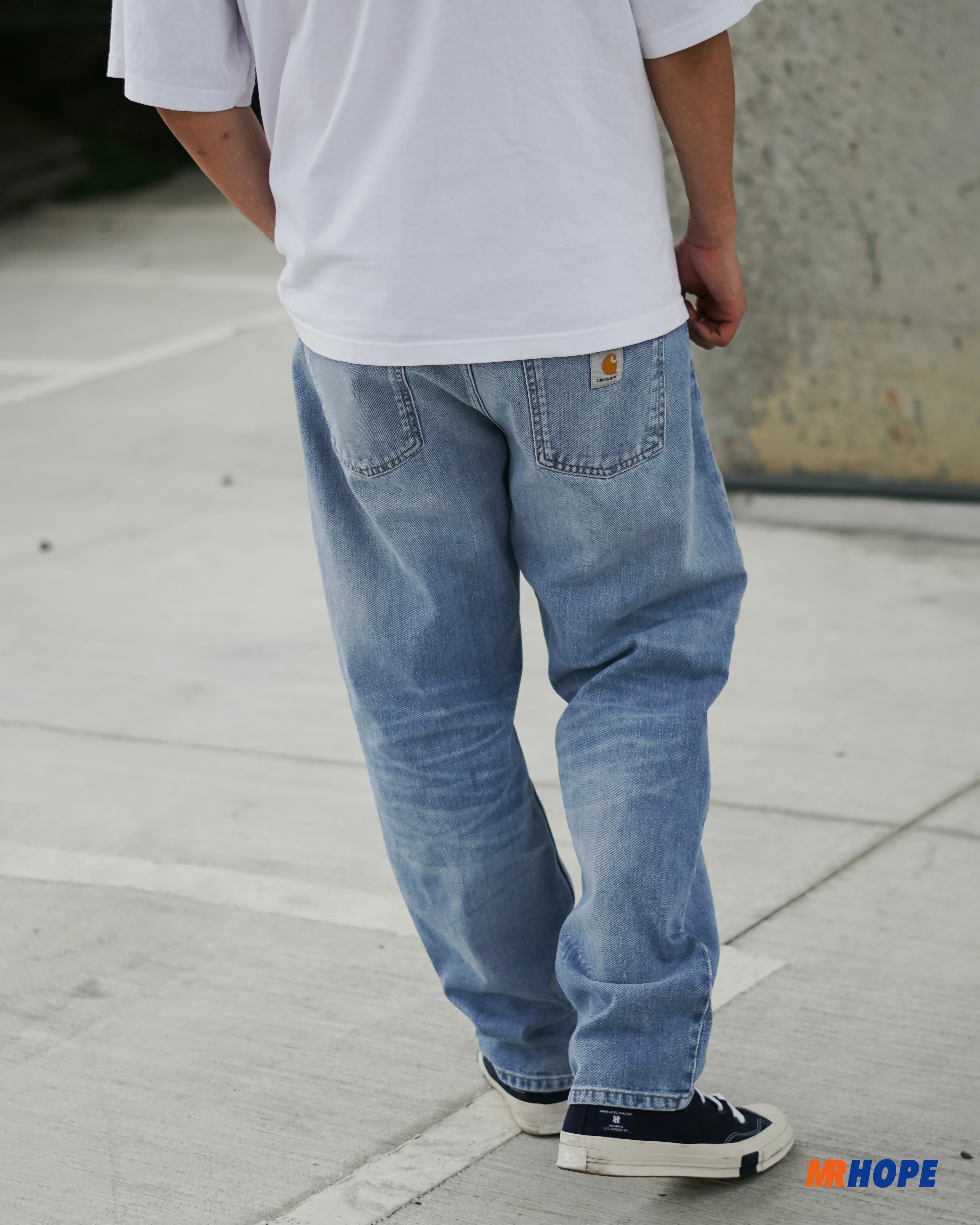 Newel Pant-Blue Light Used Wash