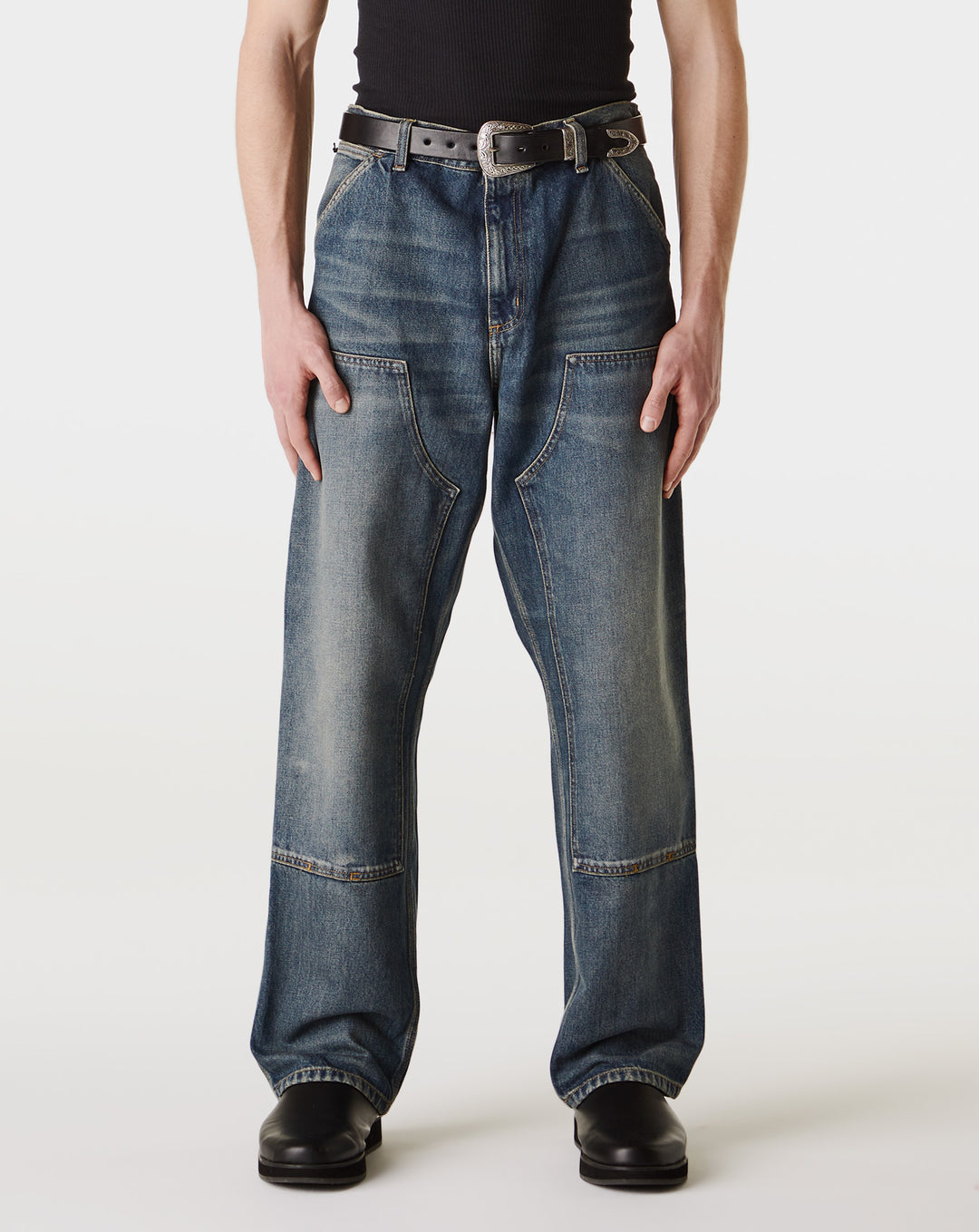 Double Knee Pant-Denim