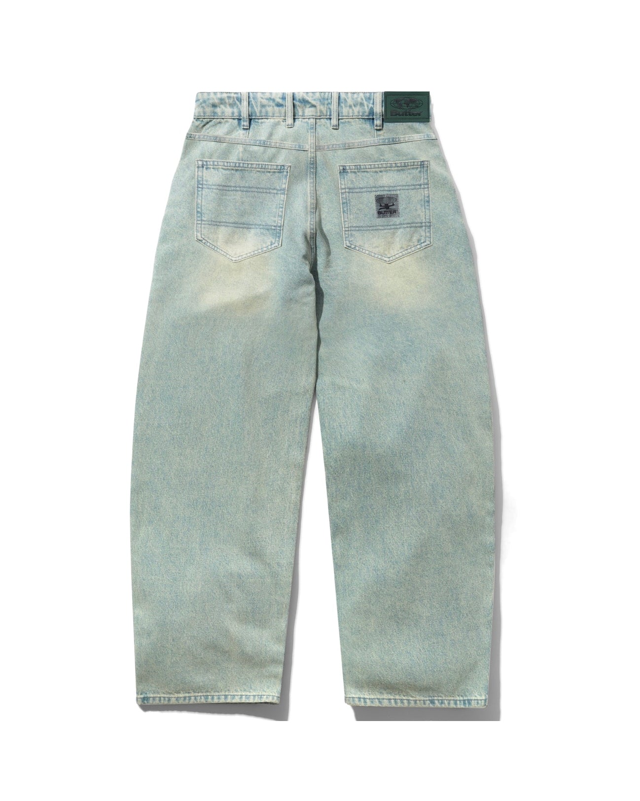 Wide Cut Denim Jeans