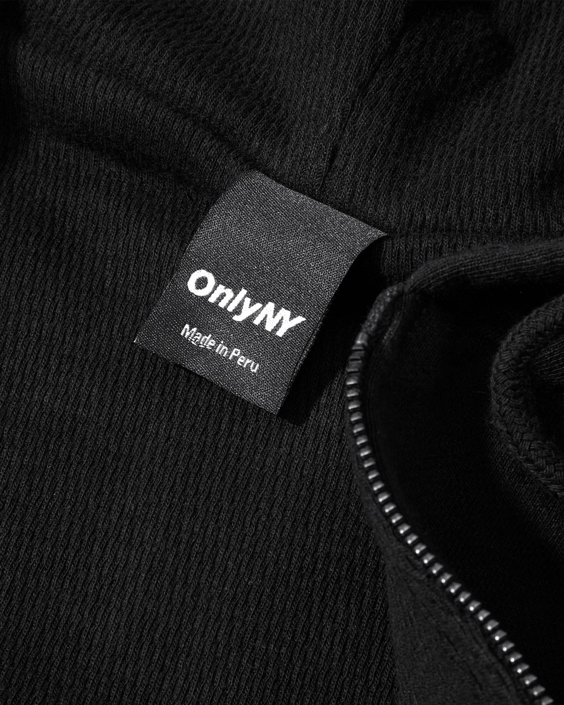 Heavyweight Thermal Waffle Lined Zip Hoodie