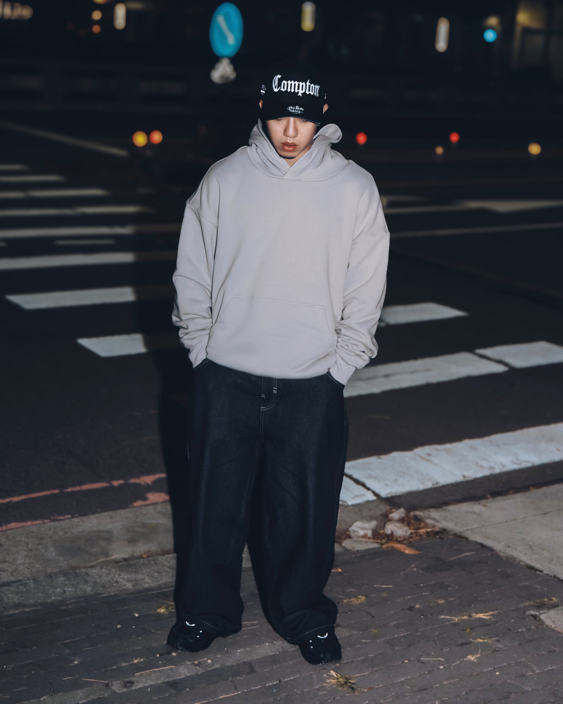 Garment Dye Double Layer Hoodie
