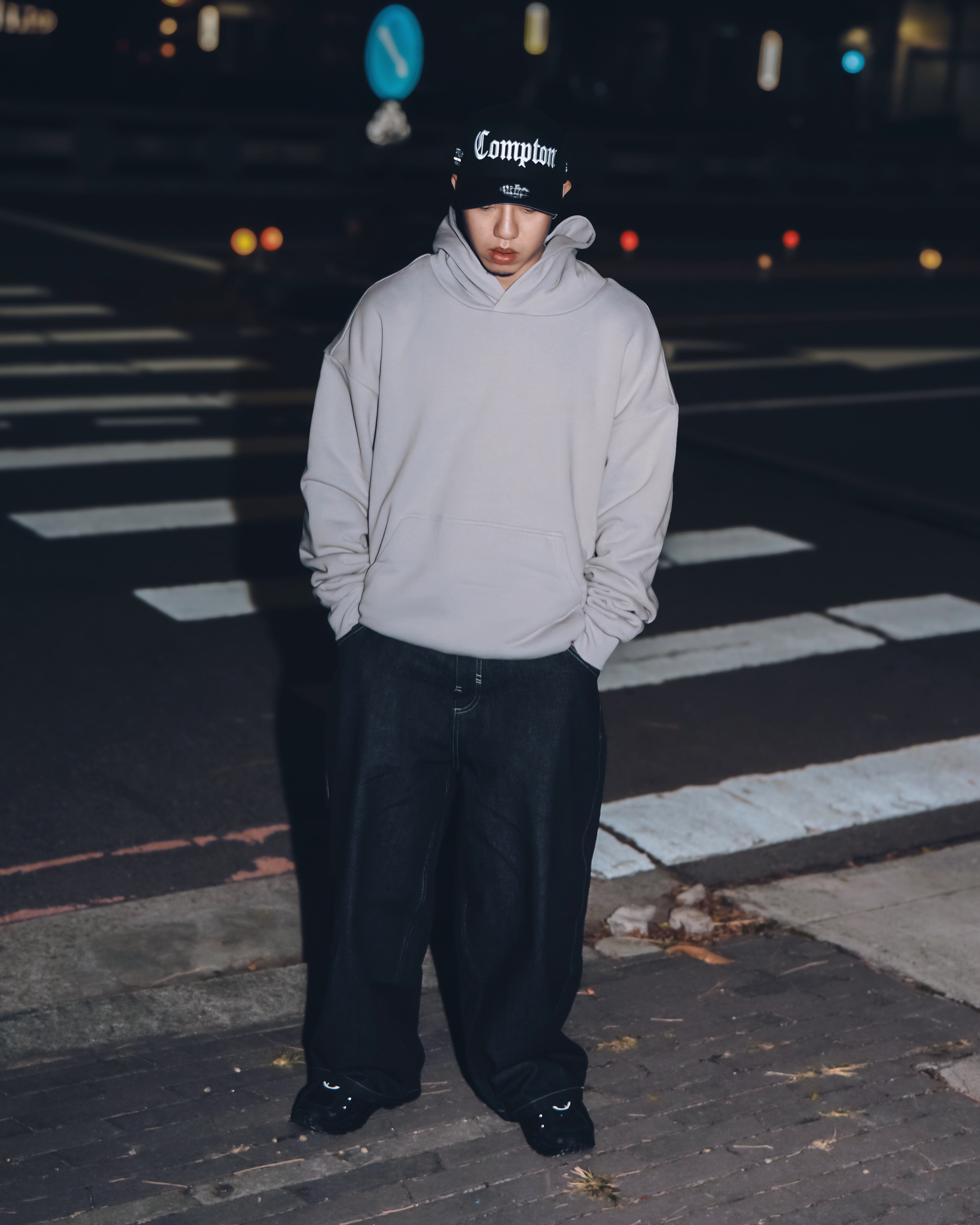 Garment Dye Double Layer Hoodie