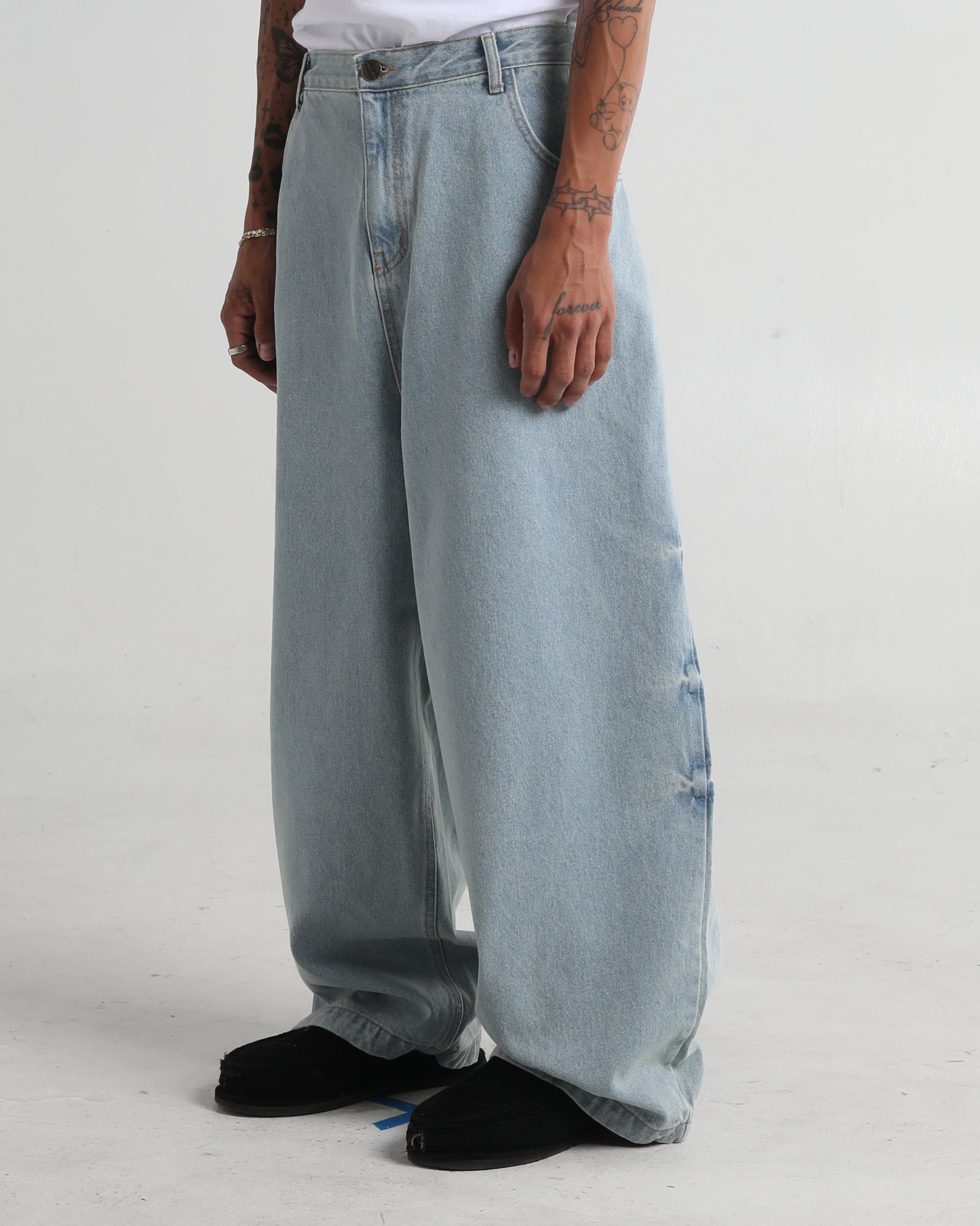 Balloon Denim Pants