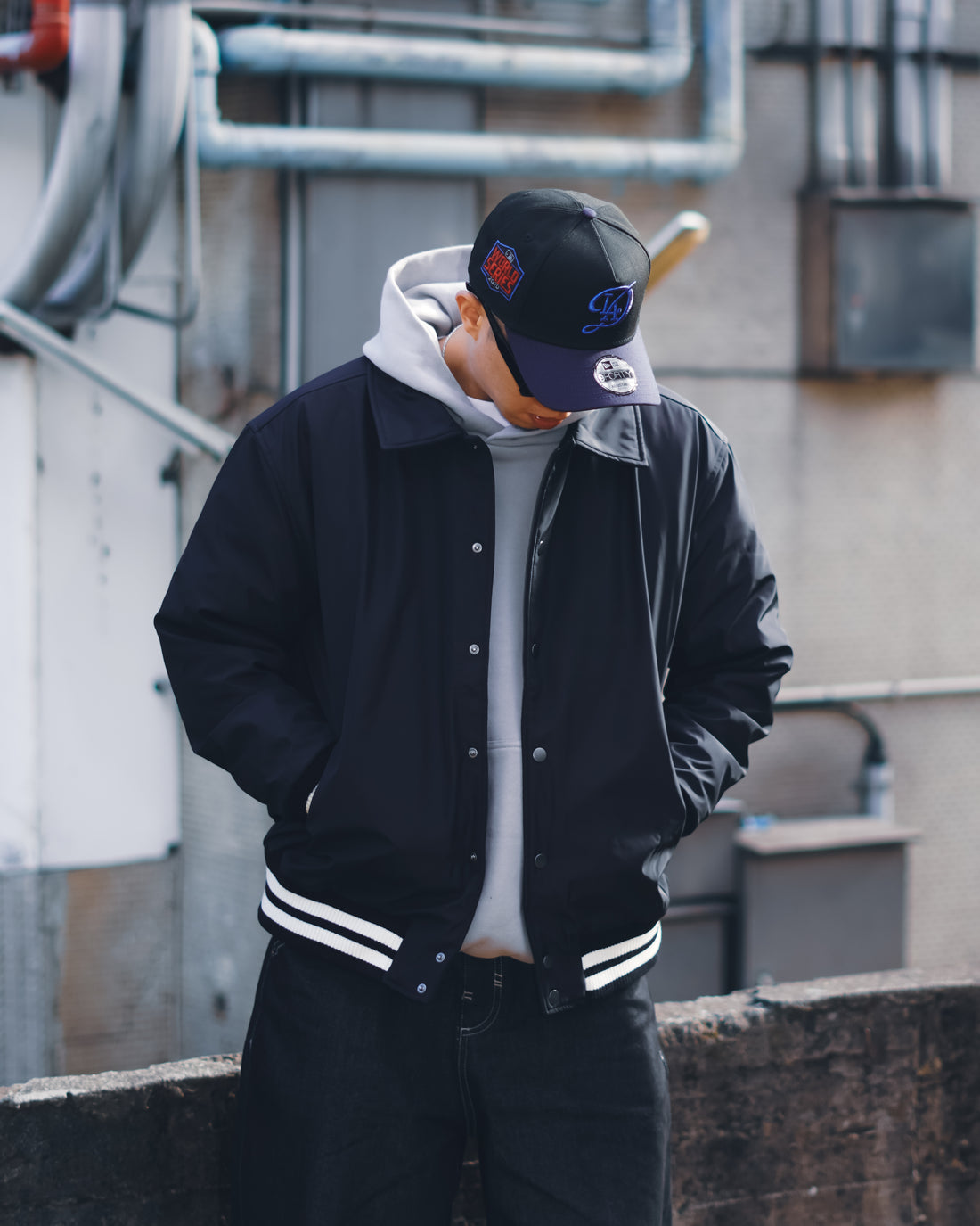 Collared Varsity Jacket