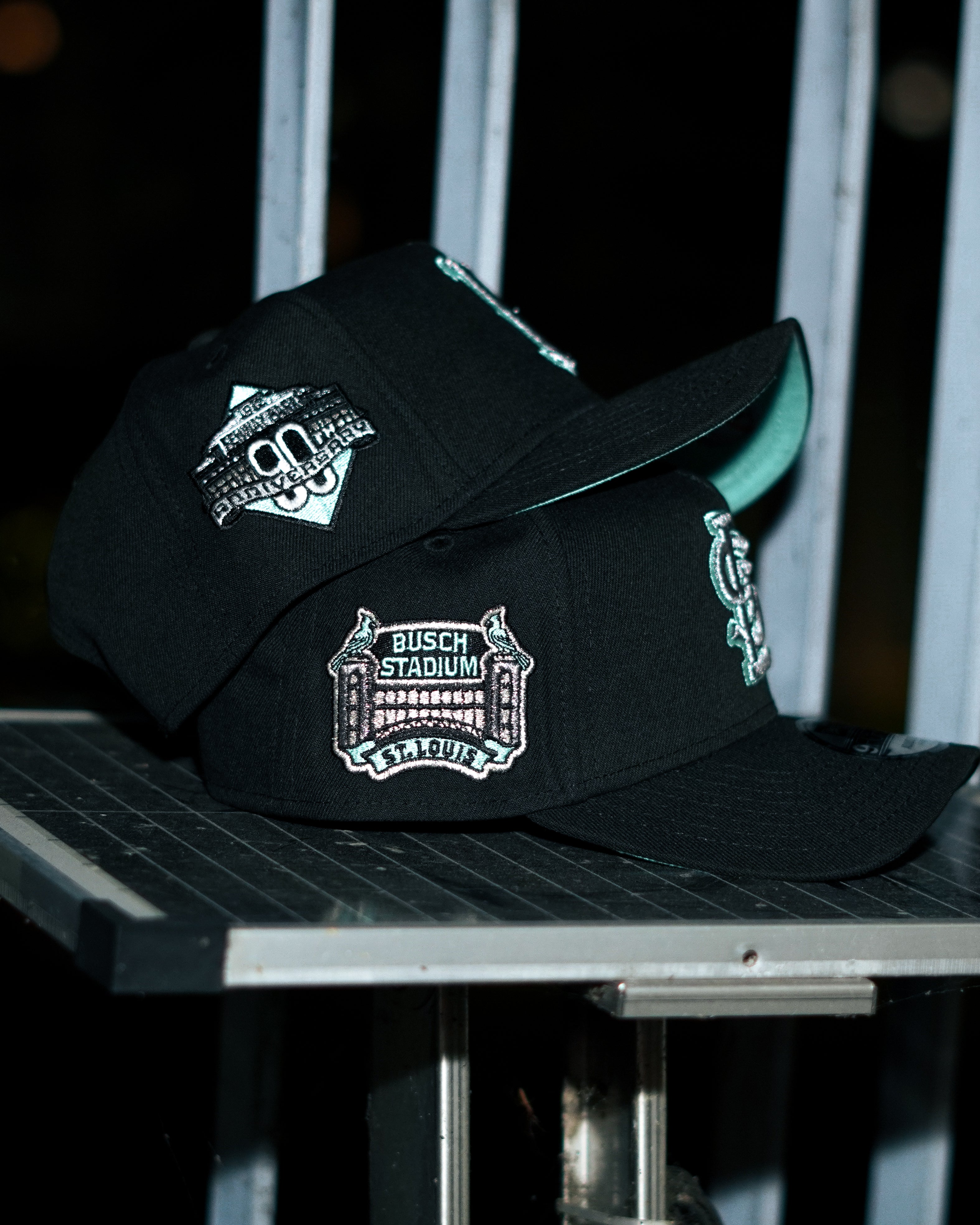 Mint Black Prime Edition 9Forty "A-Frame" Snapback Hat