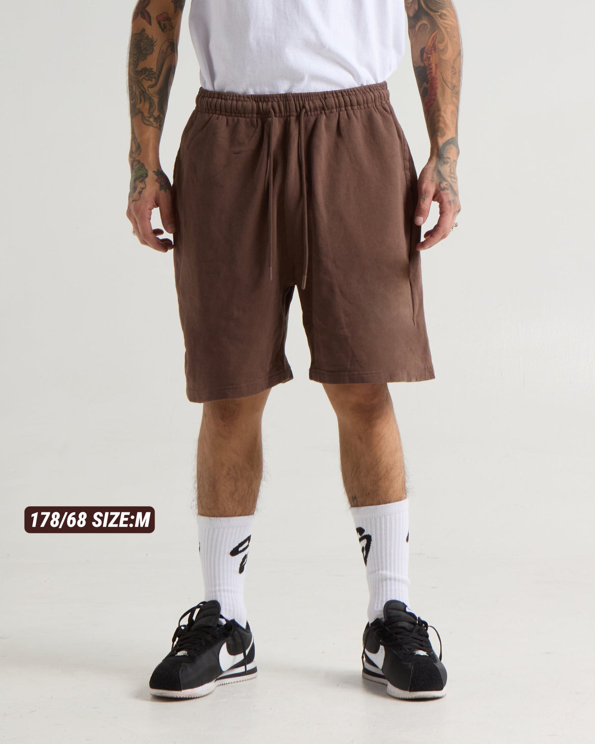 Garment Dye Fleece Shorts