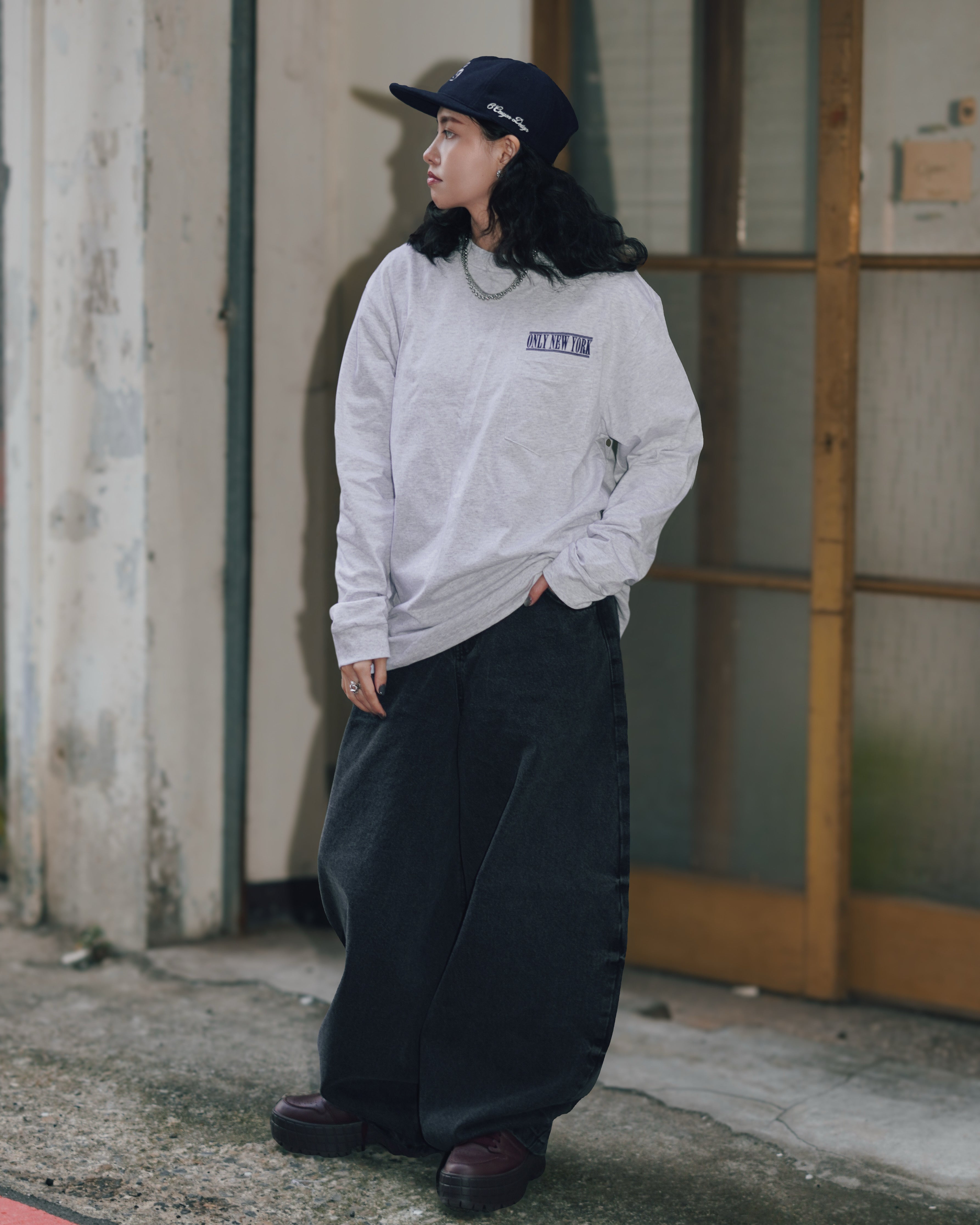 Balloon Denim Pants