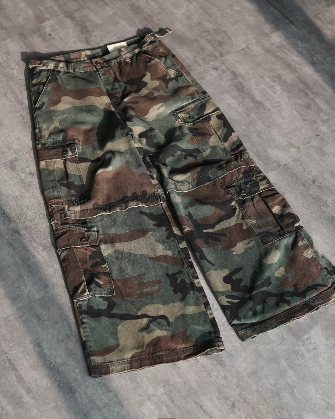 Rave Distressed Cargo Pants
