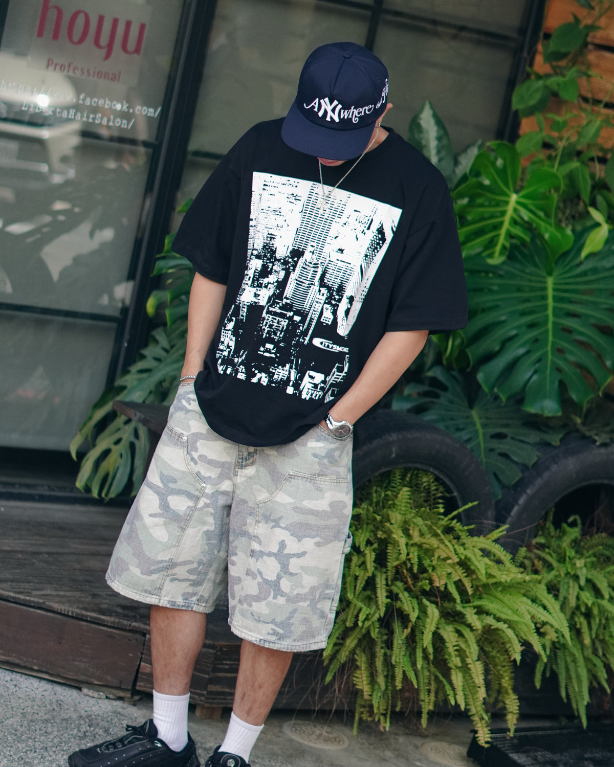 25SS DOUBLE KNEE SHORTS