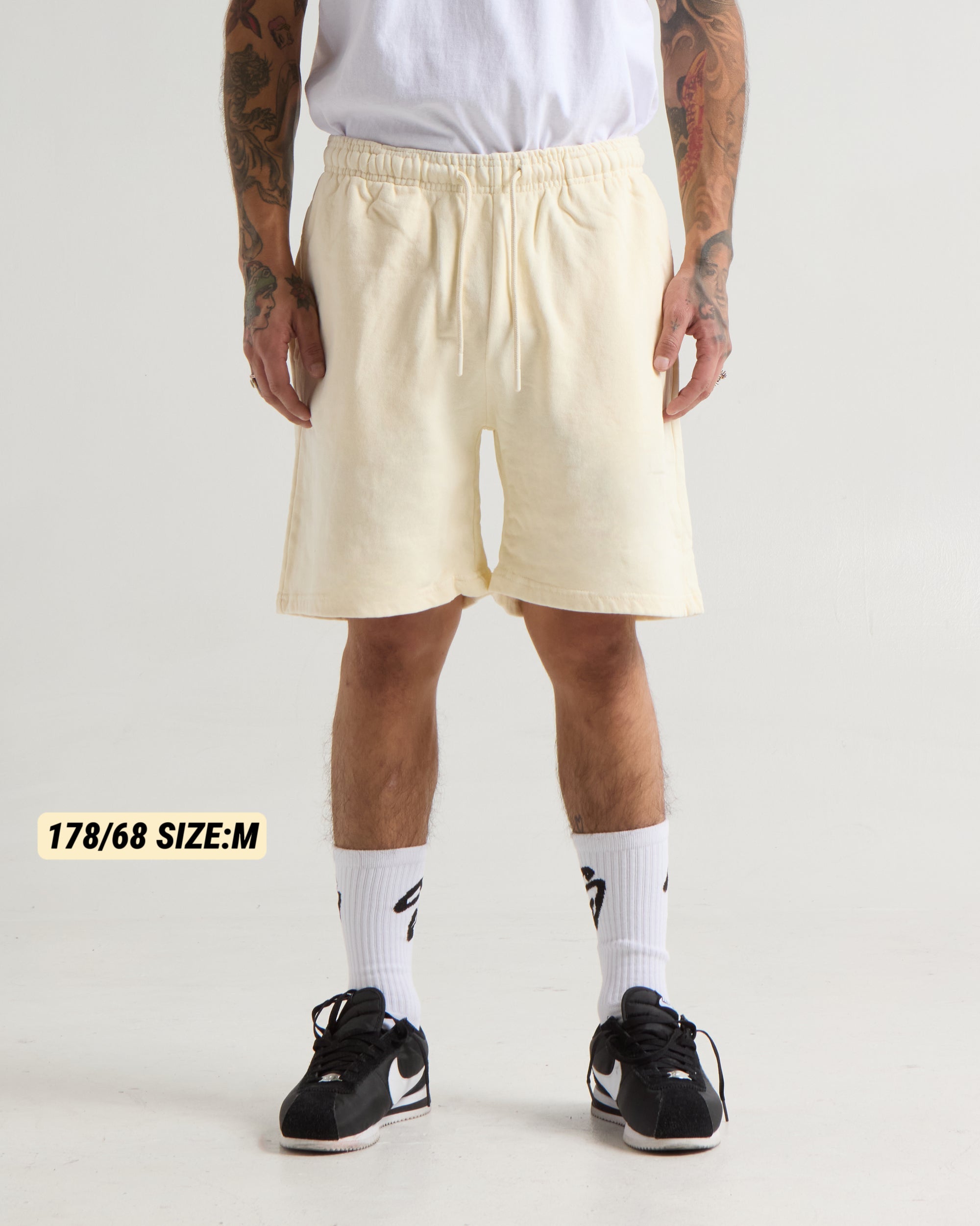 Garment Dye Fleece Shorts