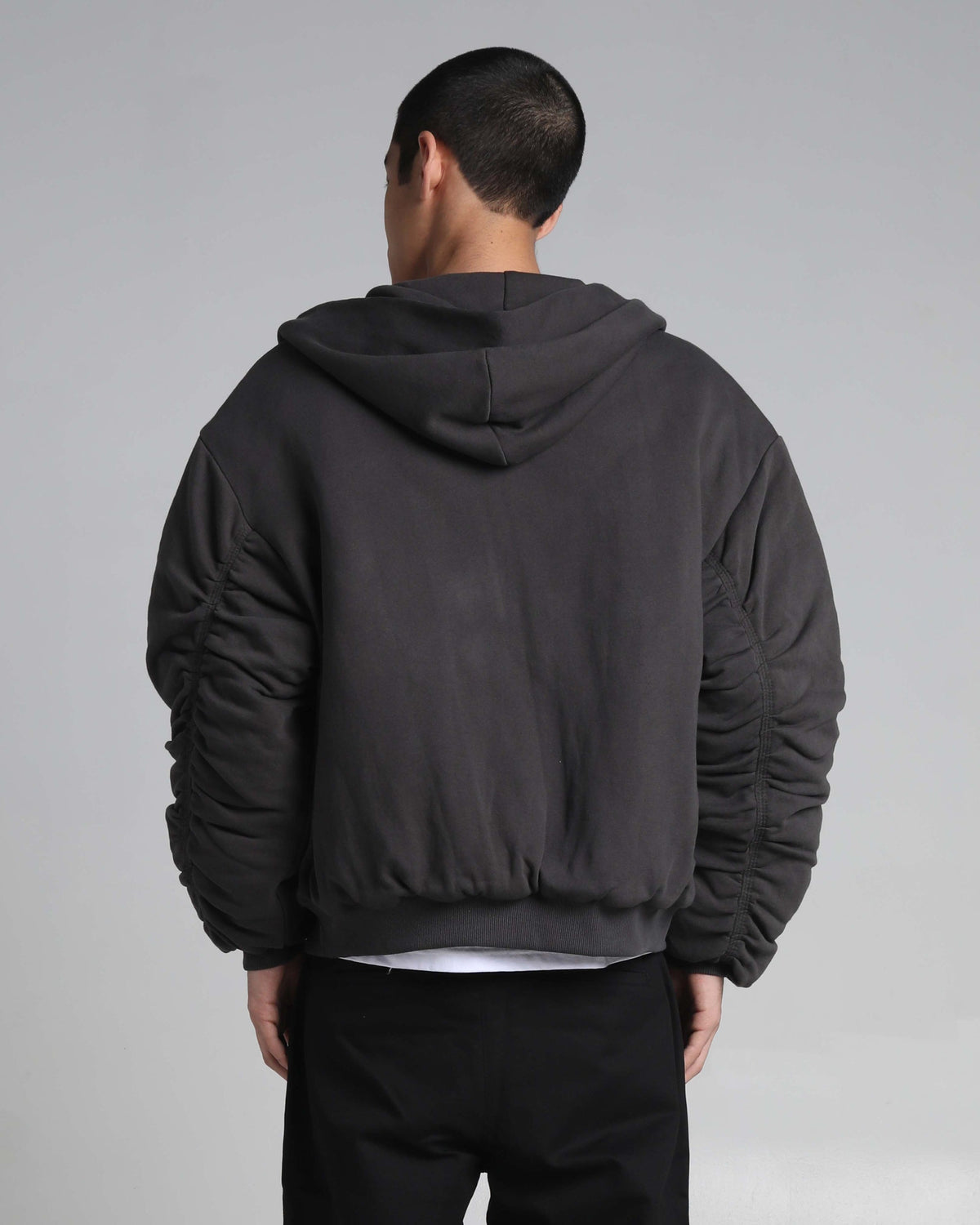 Hooded Fleece Bomber