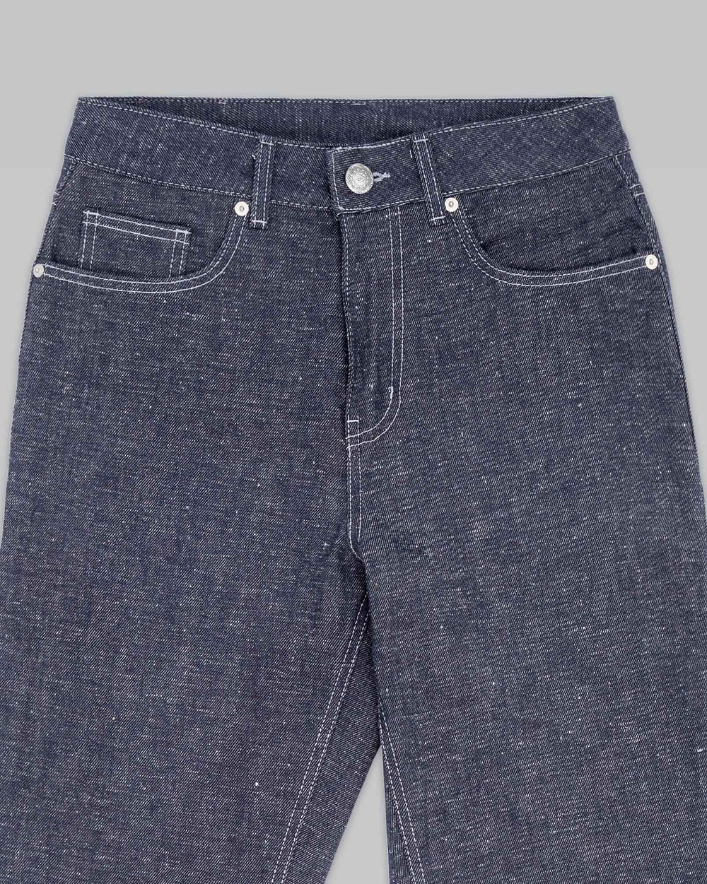 Nep Flared Denim Pant