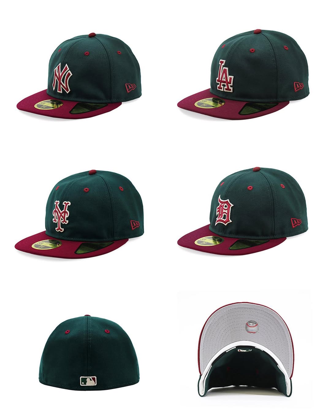 New York Mets & Detroit Tigers 5950RC 59FIFTY