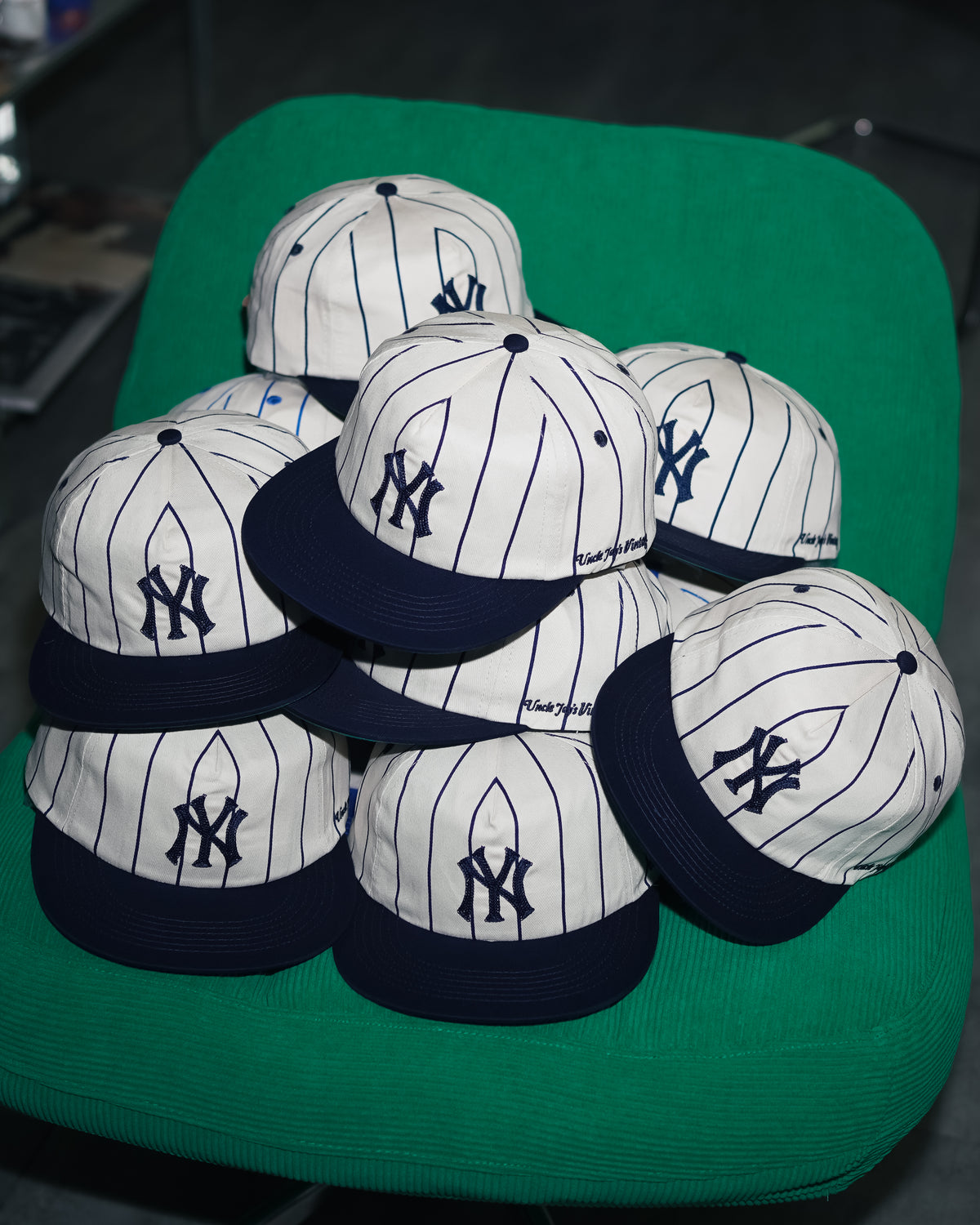 New York Mets & Yankees Pinstripe Cap