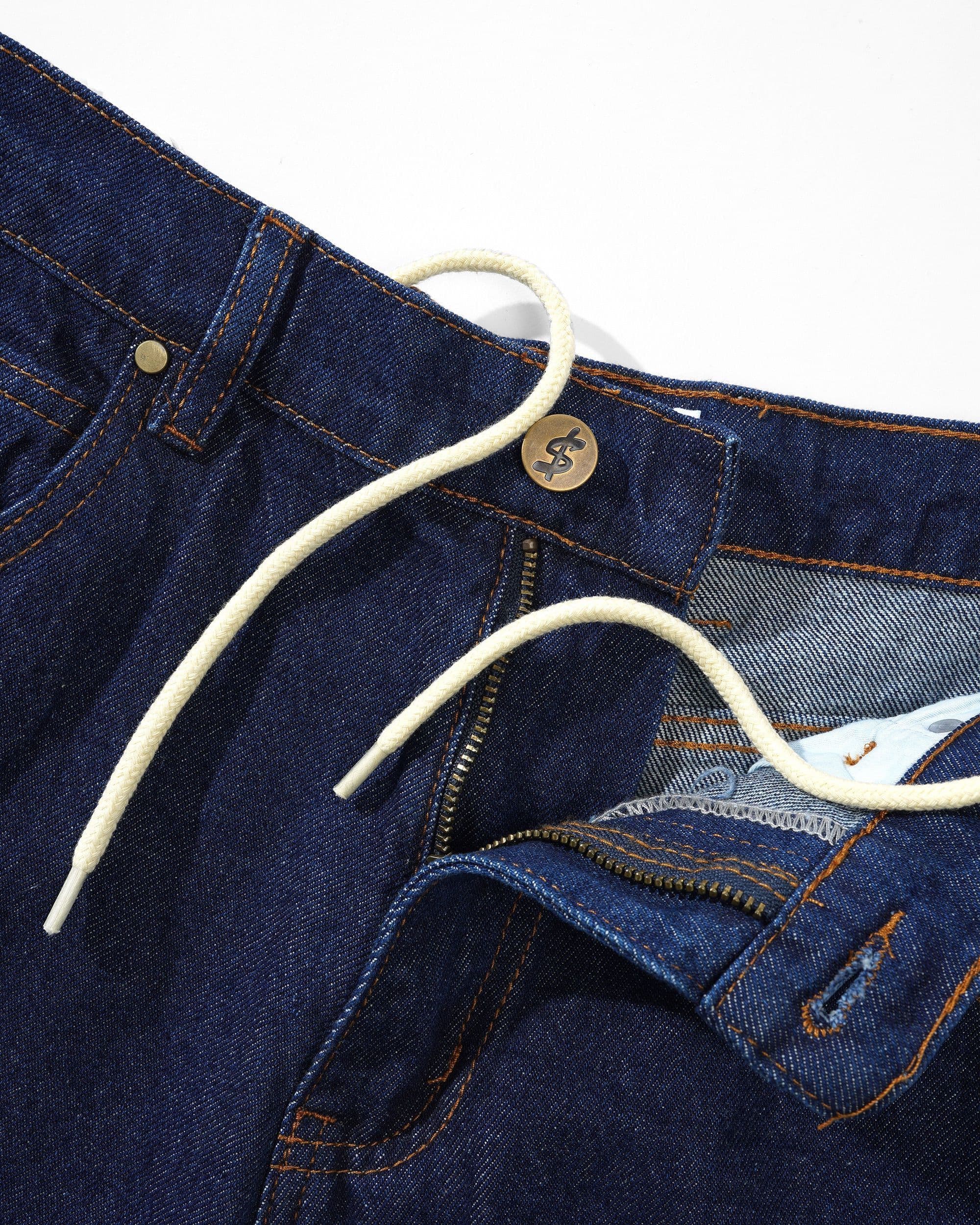 Logo Denim Shorts -🚨7/23(四)晚間20:00準時開賣