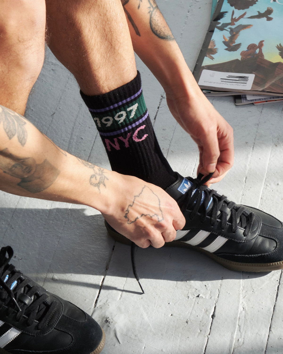 Track Crew Socks